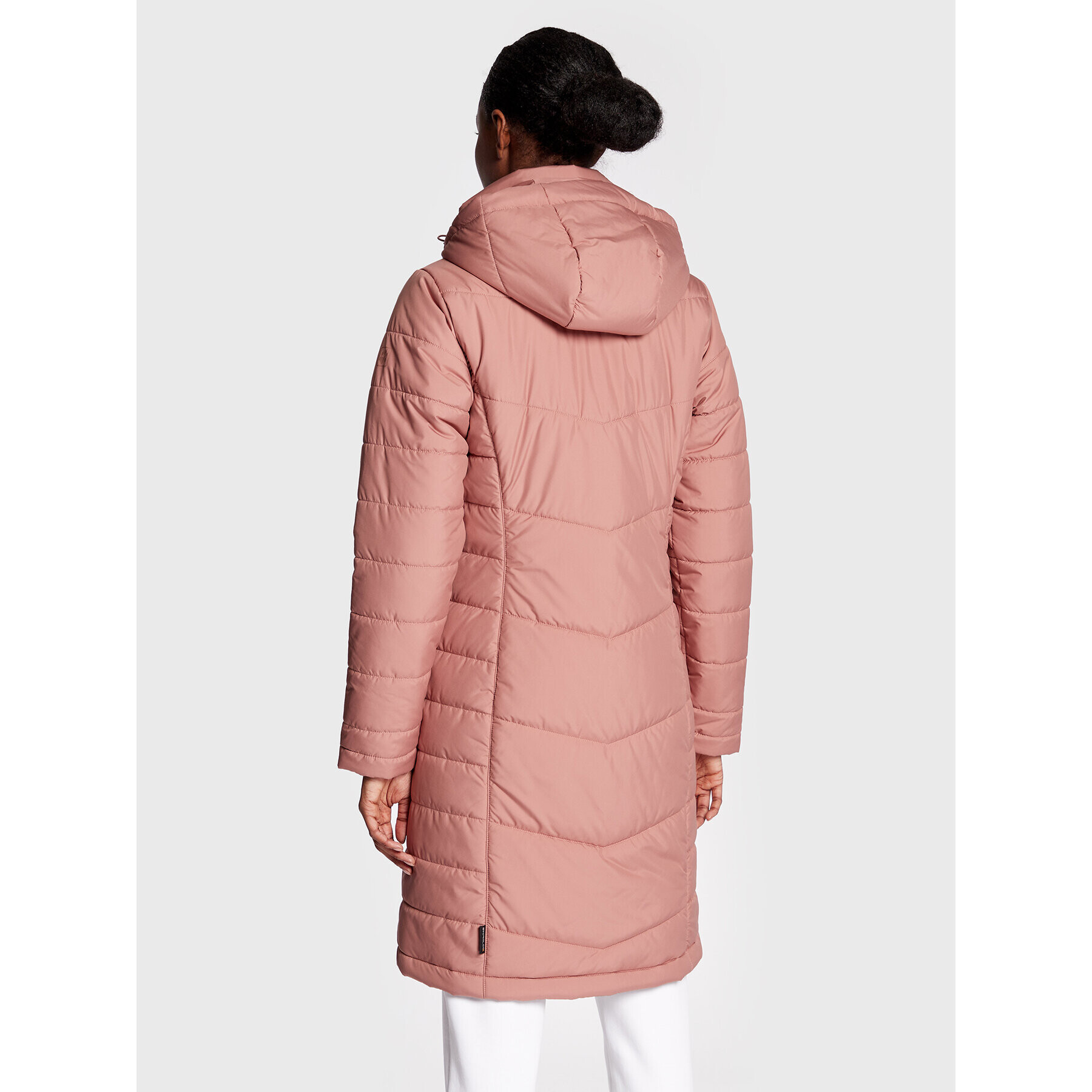 Jack Wolfskin Geacă din puf North York 1205501 Roz Regular Fit - Pled.ro