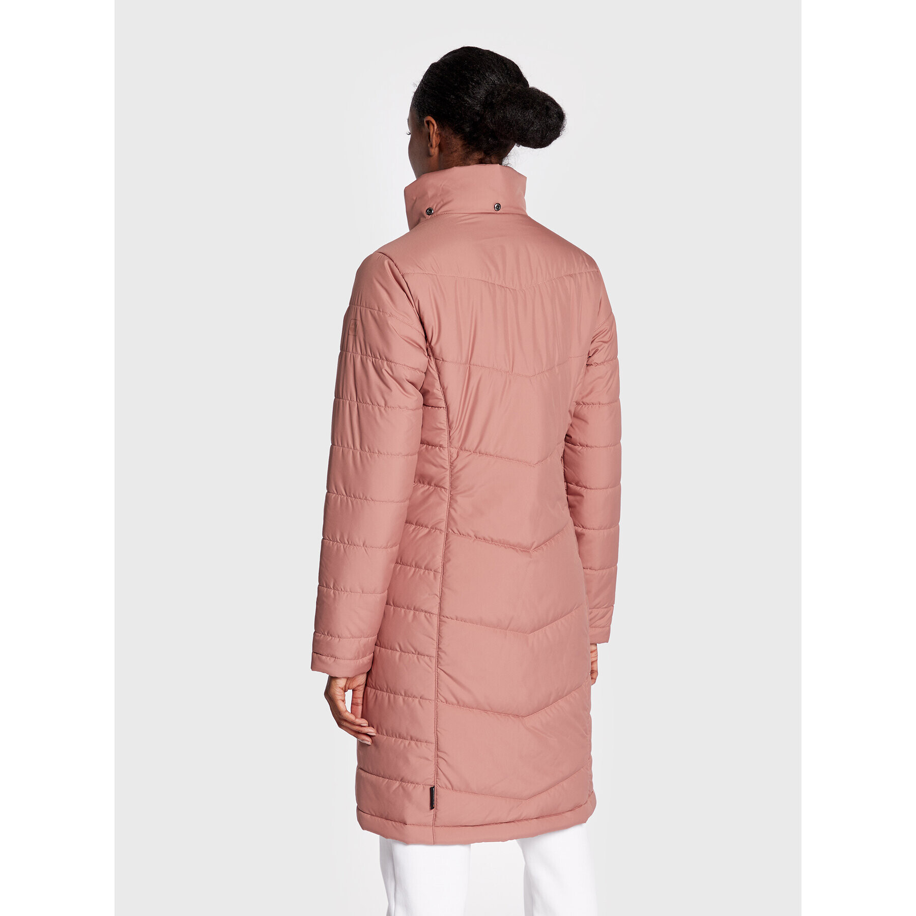 Jack Wolfskin Geacă din puf North York 1205501 Roz Regular Fit - Pled.ro