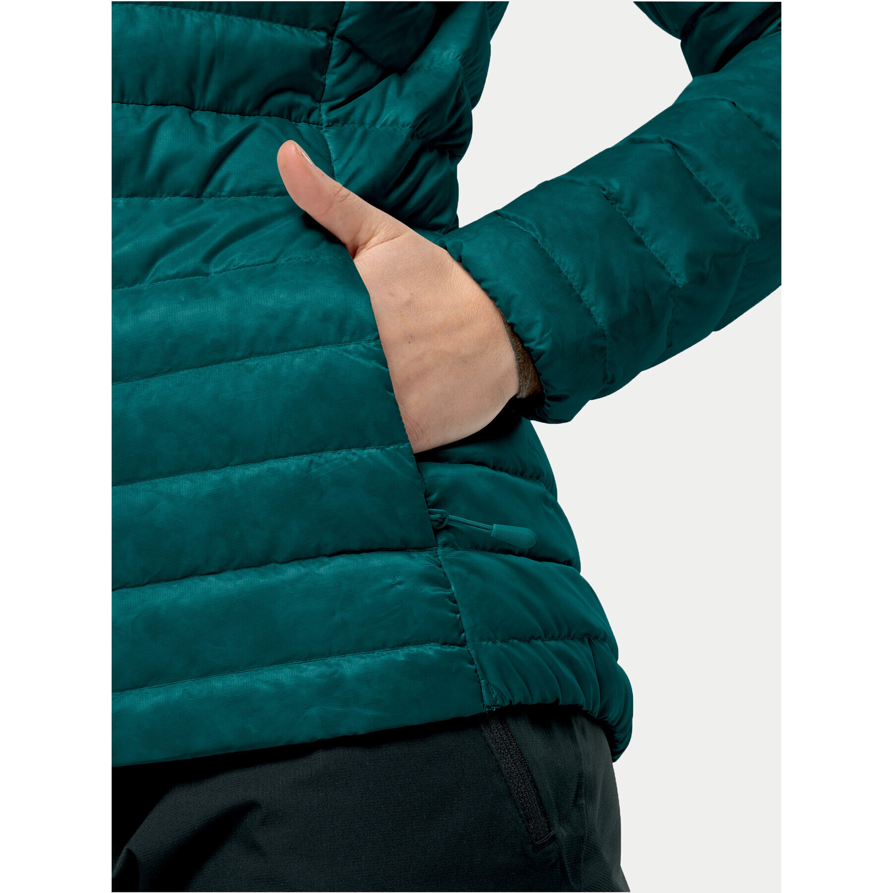 Jack Wolfskin Geacă din puf Pilvi Down Jkt 1207761 Verde Regular Fit - Pled.ro