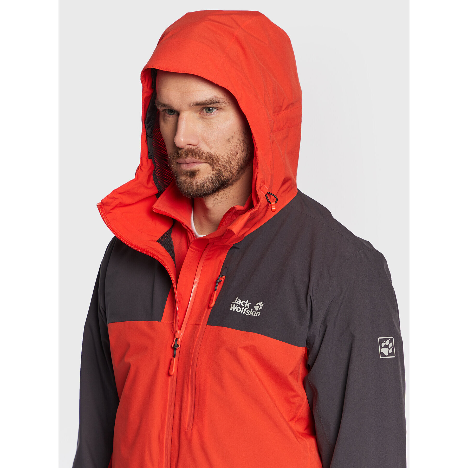 Jack Wolfskin Geacă Go Hike 1114051 Roșu Regular Fit - Pled.ro