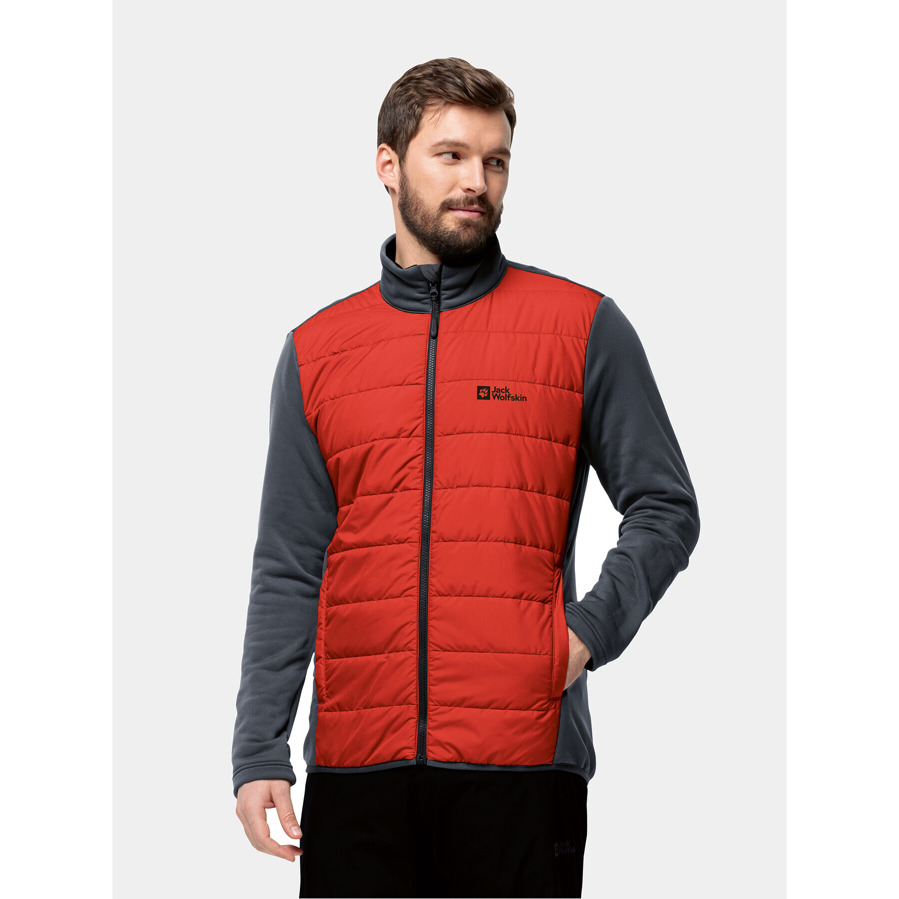 Jack Wolfskin Geacă outdoor Glaabach 3In1 Jkt 1115291 Roșu Regular Fit - Pled.ro