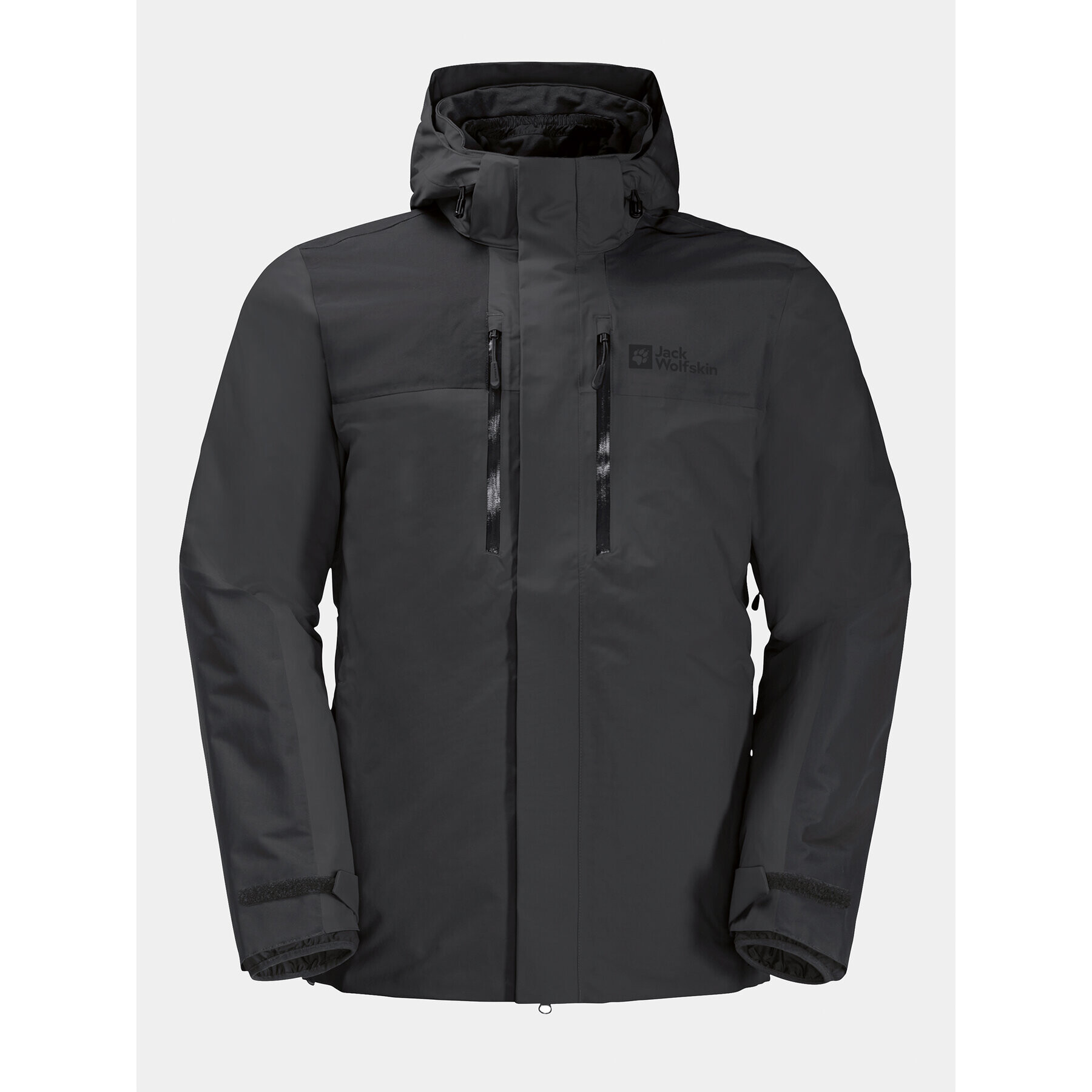 Jack Wolfskin Geacă outdoor Jasper 3In1 Jkt 1115261 Negru Regular Fit - Pled.ro