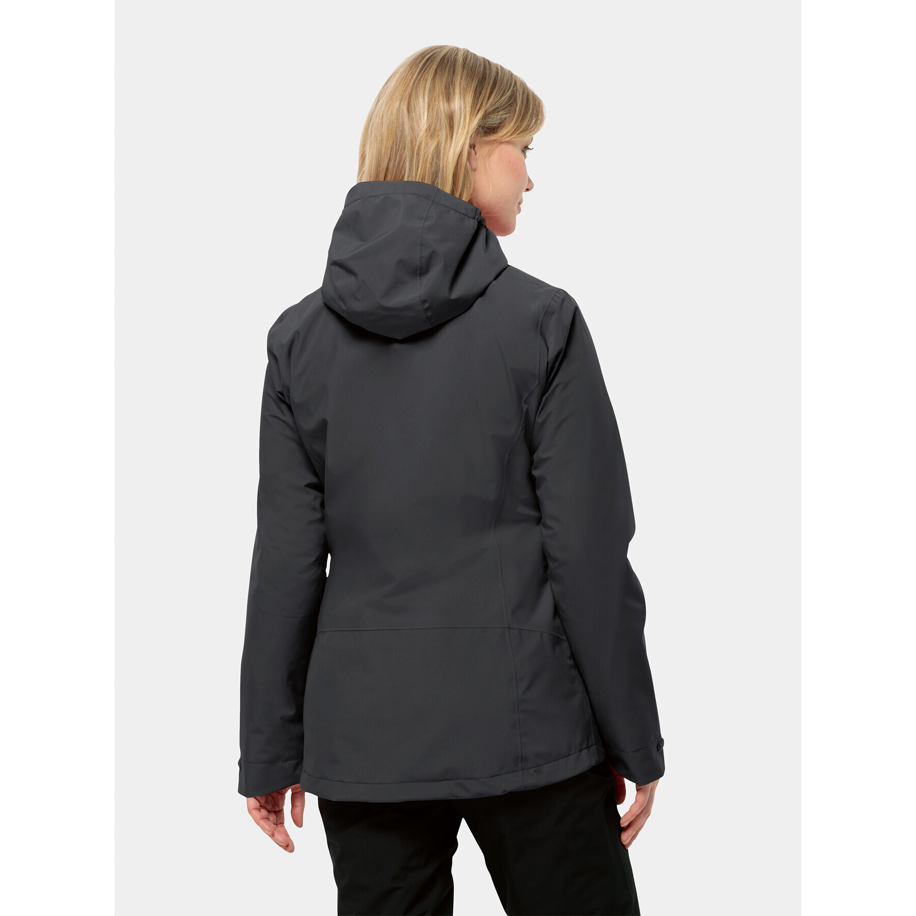 Jack Wolfskin Geacă outdoor Moonrise 3In1 Jkt 1115621 Negru Regular Fit - Pled.ro