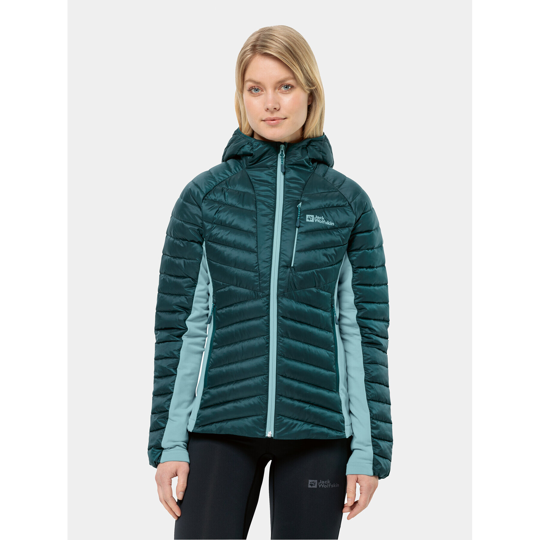 Jack Wolfskin Geacă outdoor Routeburn Pro Ins Jkt 1207192 Verde Regular Fit - Pled.ro