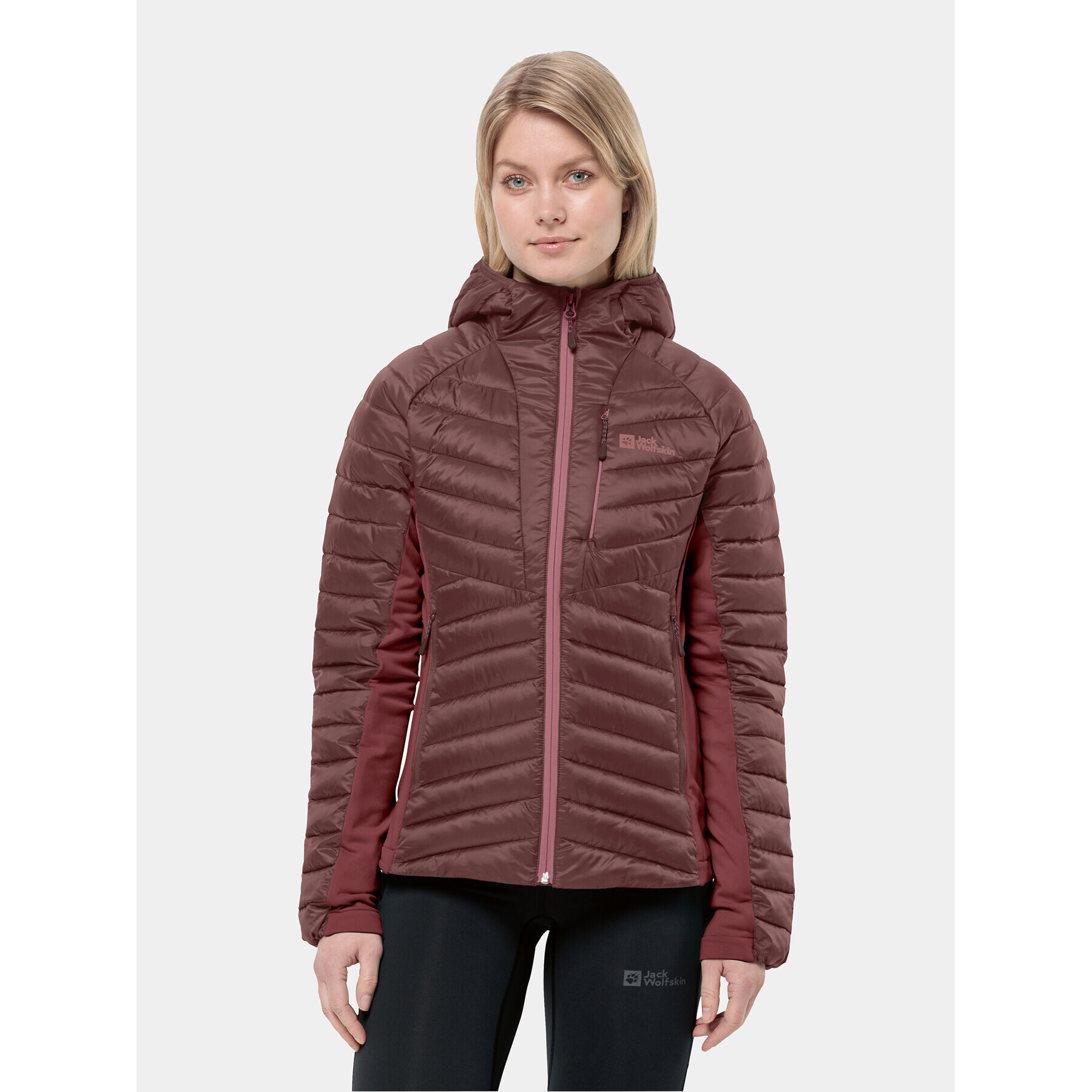 Jack Wolfskin Geacă outdoor Routeburn Pro Ins Jkt 1207192 Vișiniu Regular Fit - Pled.ro