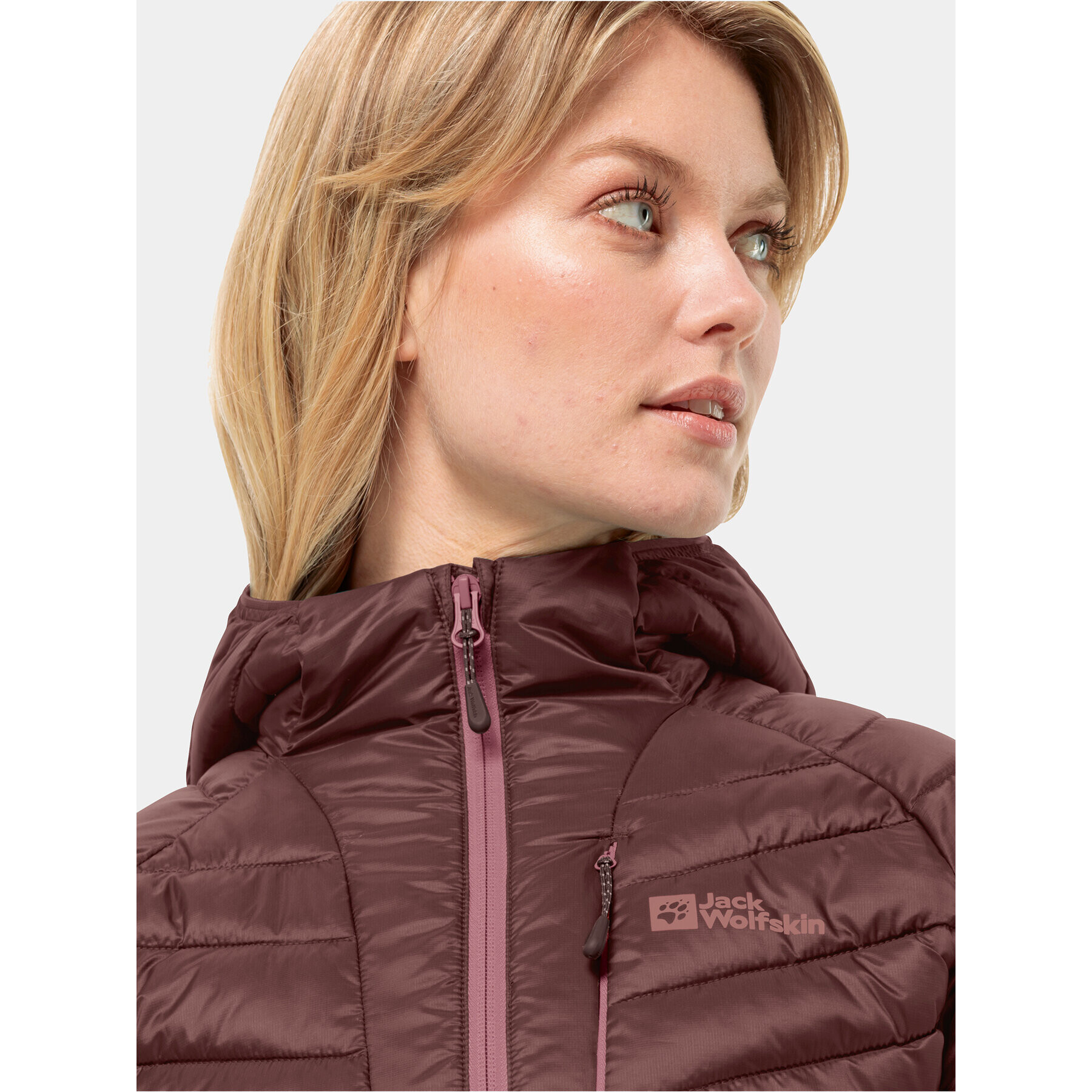 Jack Wolfskin Geacă outdoor Routeburn Pro Ins Jkt 1207192 Vișiniu Regular Fit - Pled.ro