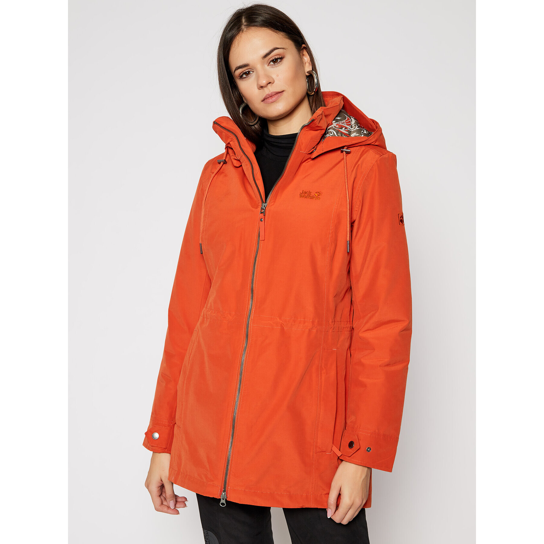 Jack Wolfskin Geacă outdoor Wildwood 1113701 Portocaliu Regular Fit - Pled.ro