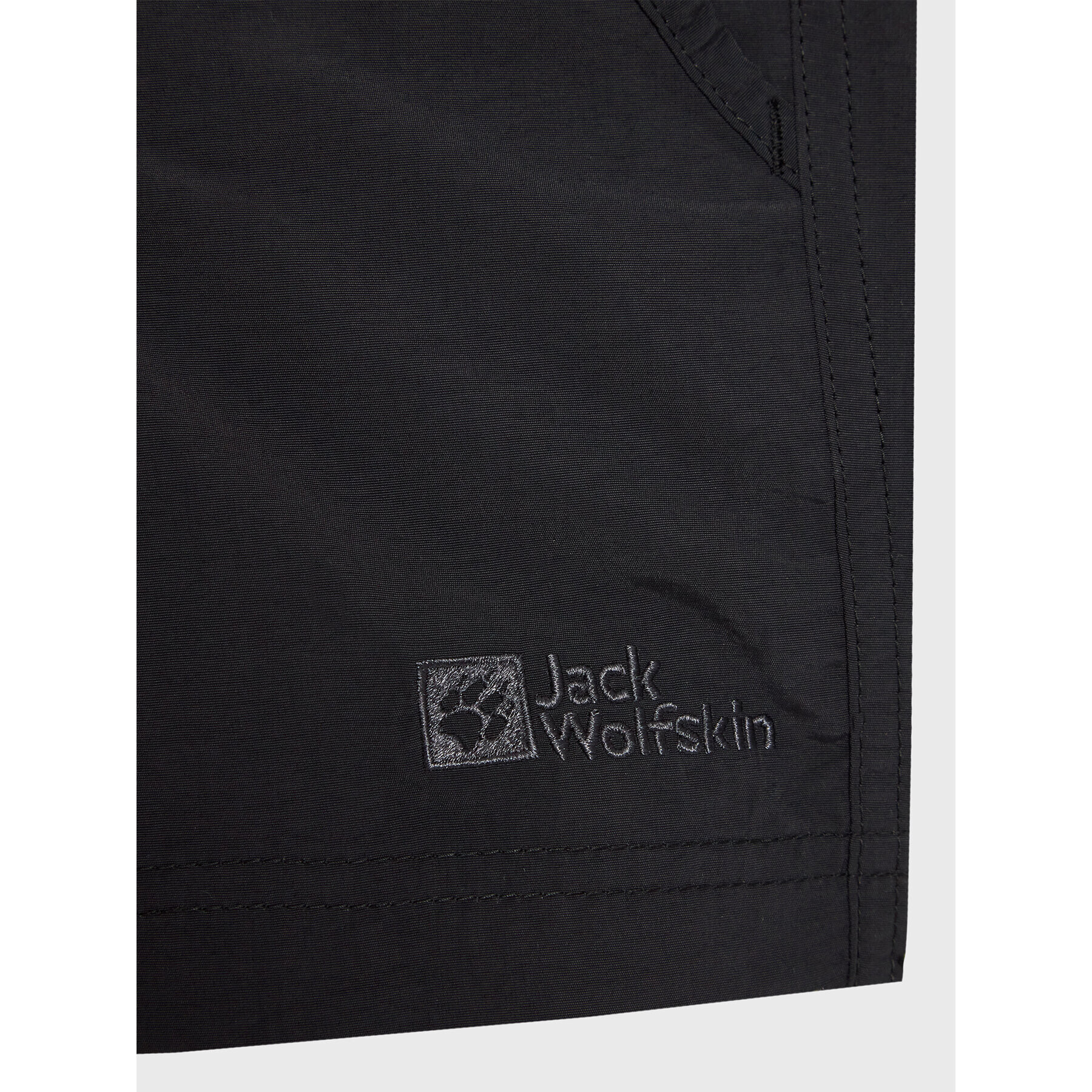 Jack Wolfskin Pantalon scurți din material Sun 1605614 M Negru Regular Fit - Pled.ro