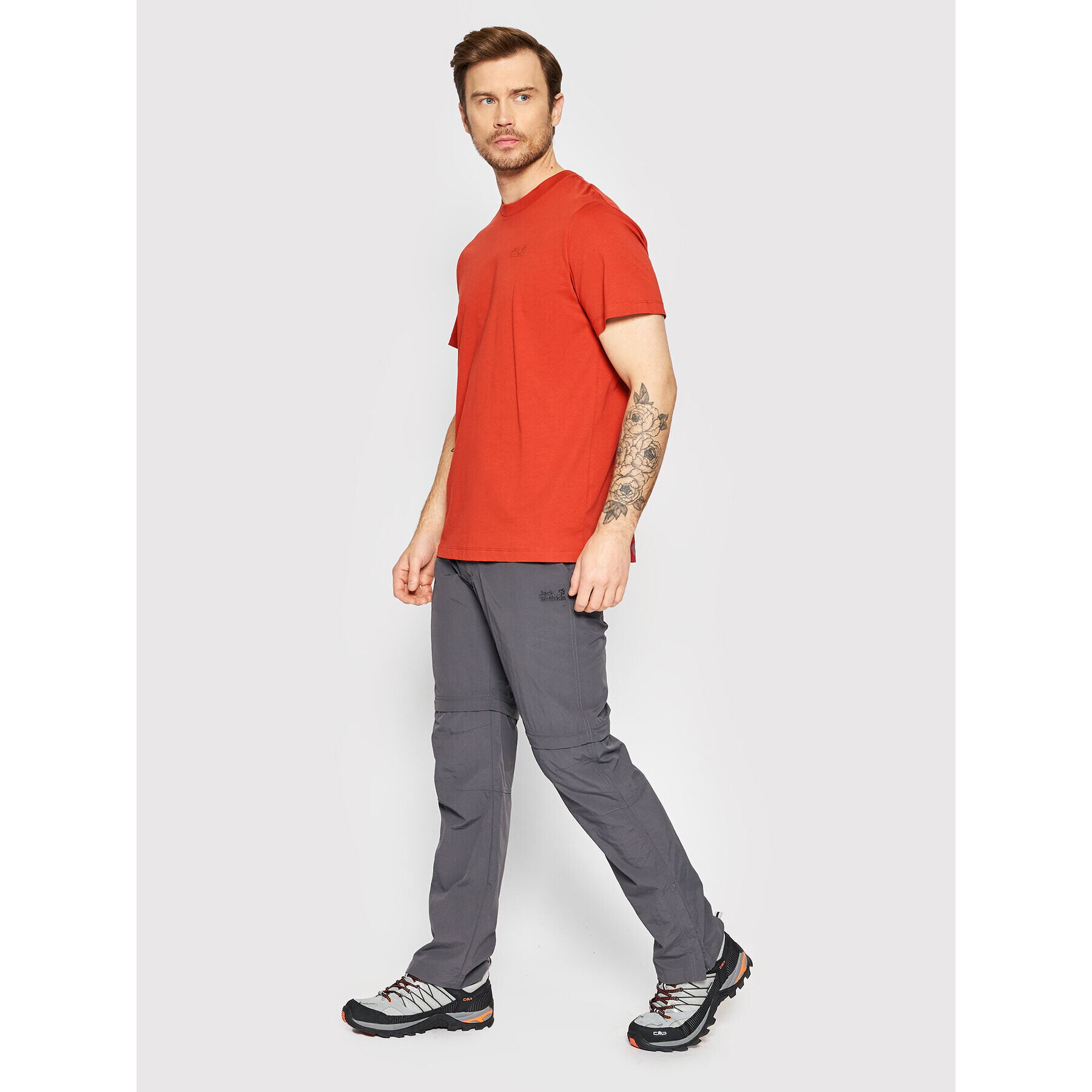 Jack Wolfskin Pantaloni outdoor Canyon 1504191 Gri Regular Fit - Pled.ro