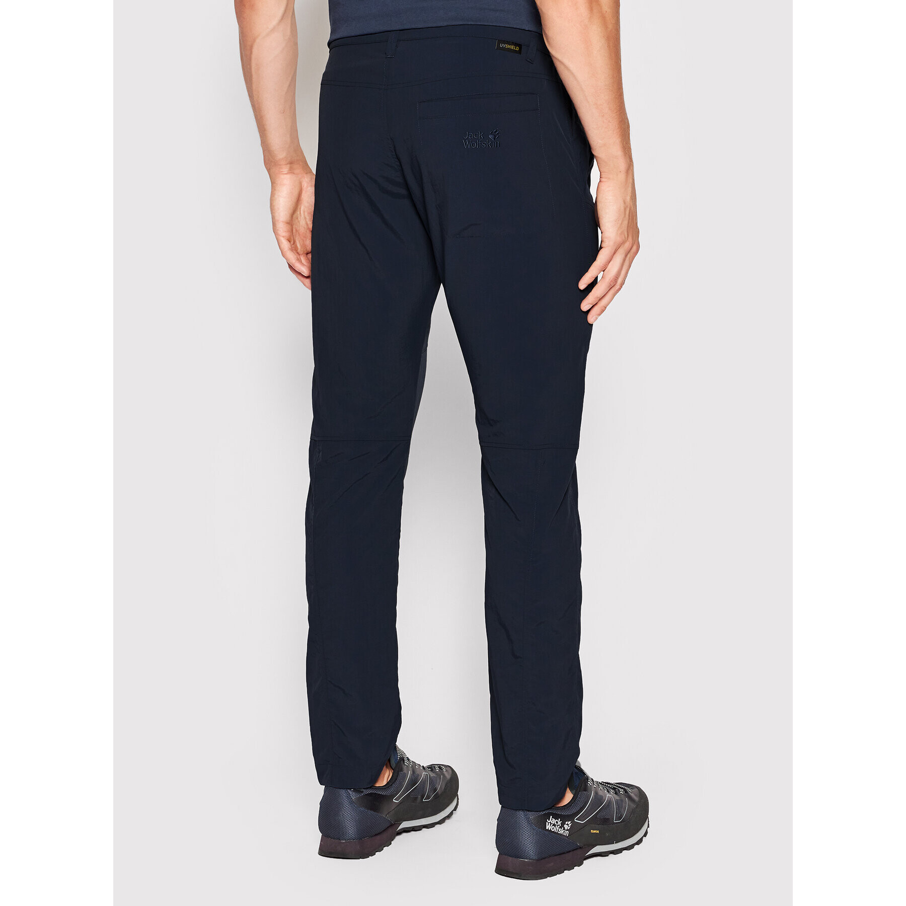 Jack Wolfskin Pantaloni outdoor Desert Valley 1504871 Bleumarin Regular Fit - Pled.ro