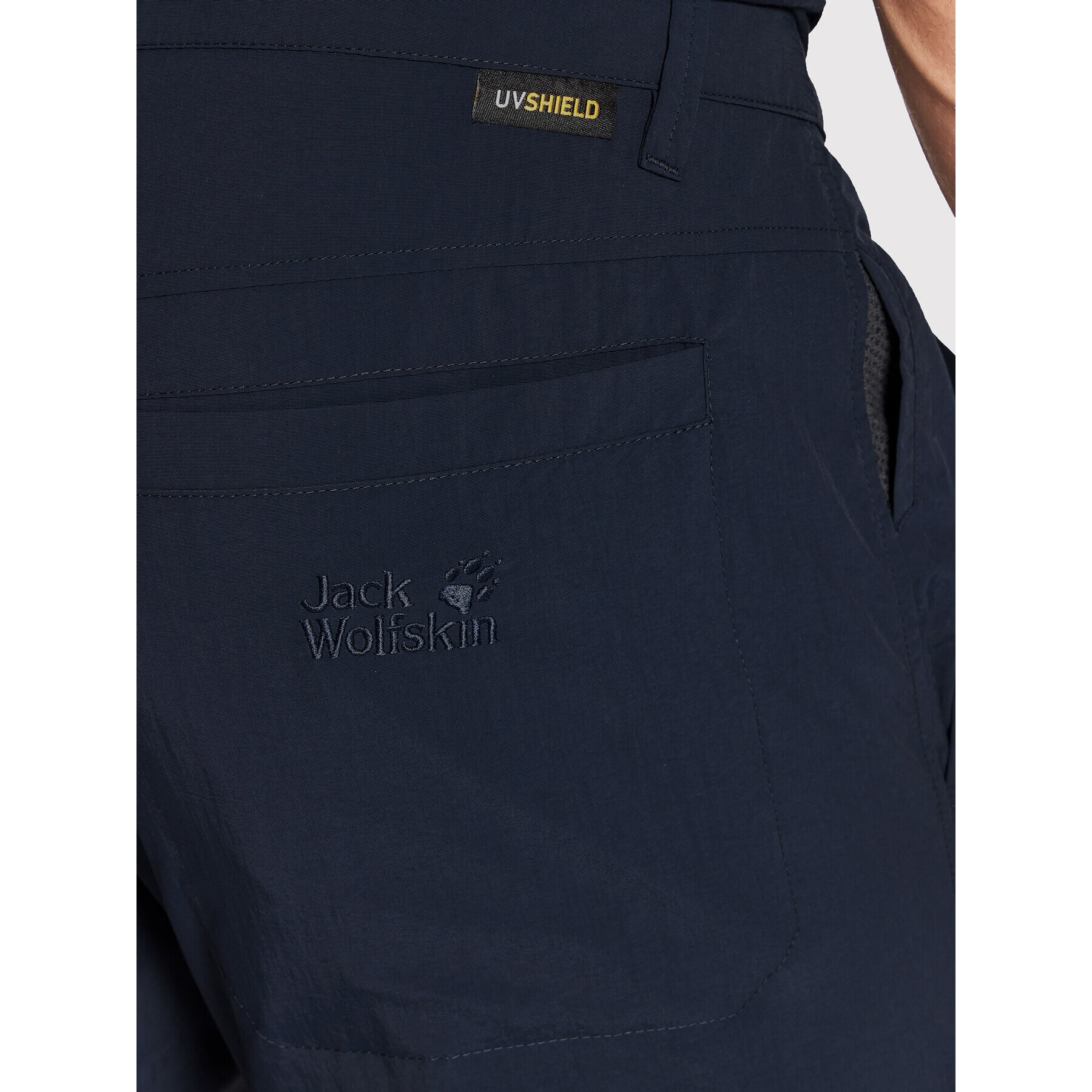 Jack Wolfskin Pantaloni outdoor Desert Valley 1504871 Bleumarin Regular Fit - Pled.ro