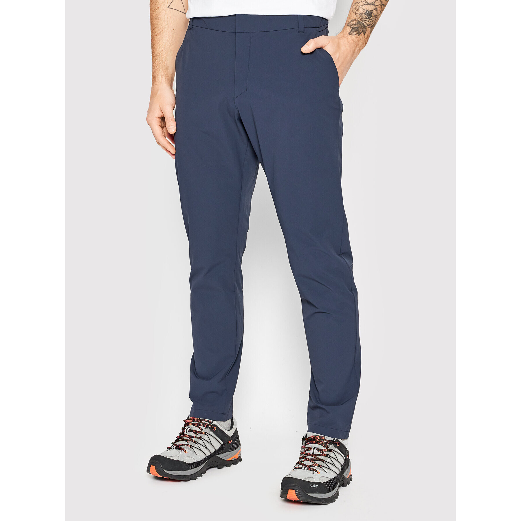 Jack Wolfskin Pantaloni outdoor Pack & Go 1507361 Bleumarin Regular Fit - Pled.ro