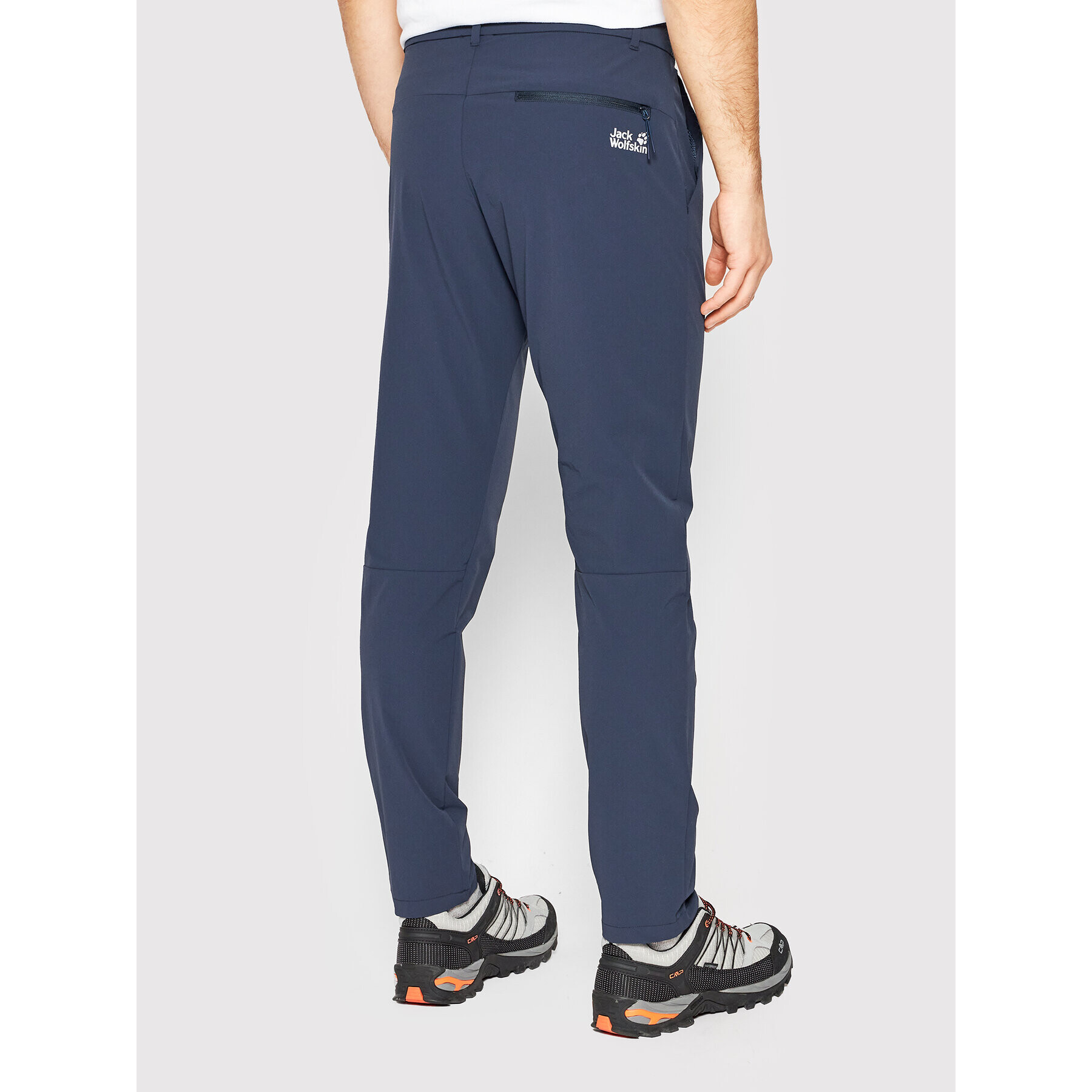 Jack Wolfskin Pantaloni outdoor Pack & Go 1507361 Bleumarin Regular Fit - Pled.ro