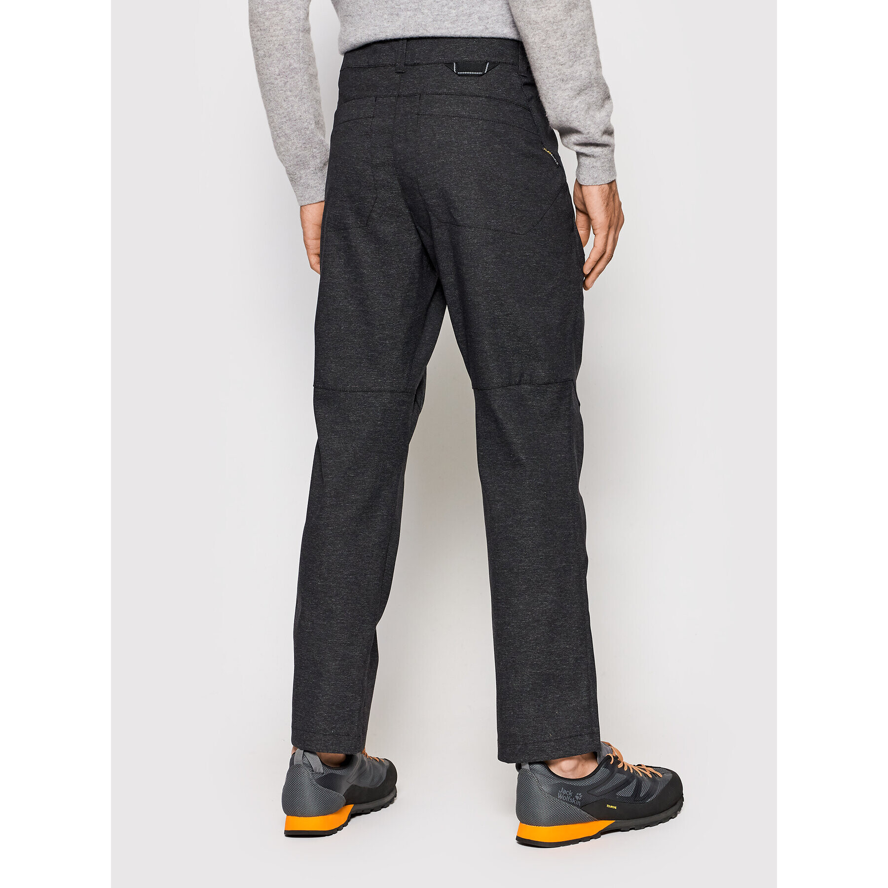 Jack Wolfskin Pantaloni outdoor Winter Travel 1505231 Negru Regular Fit - Pled.ro