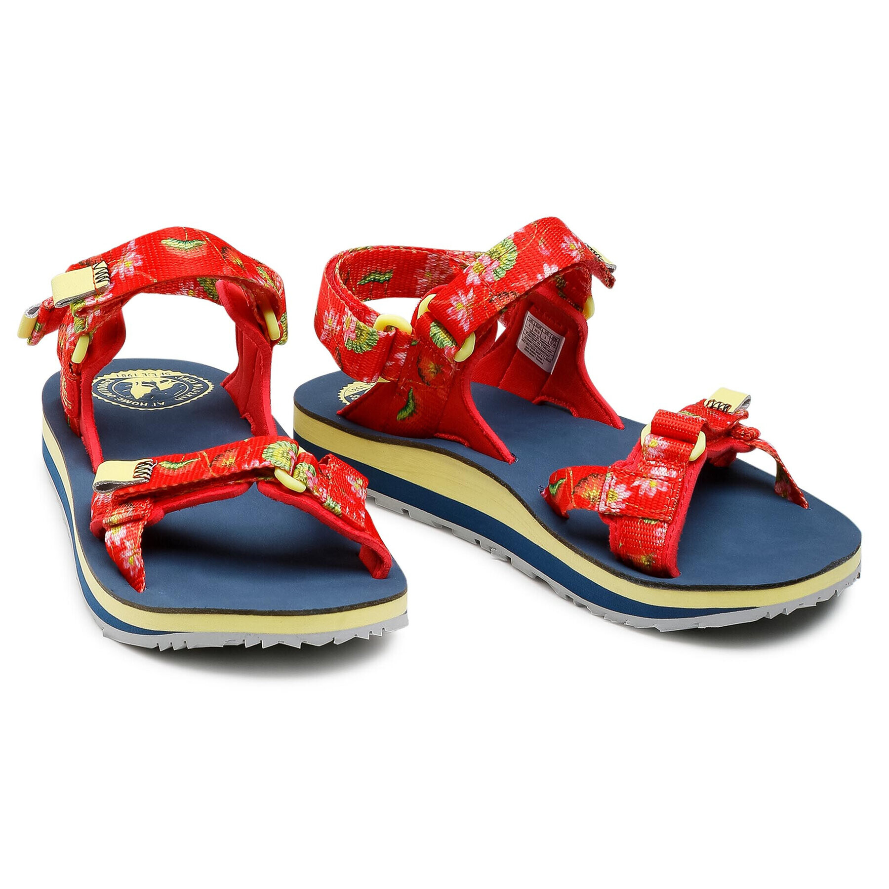 Jack Wolfskin Sandale Outfresh Deluxe Sandal W 4039451-7828030 Roșu - Pled.ro