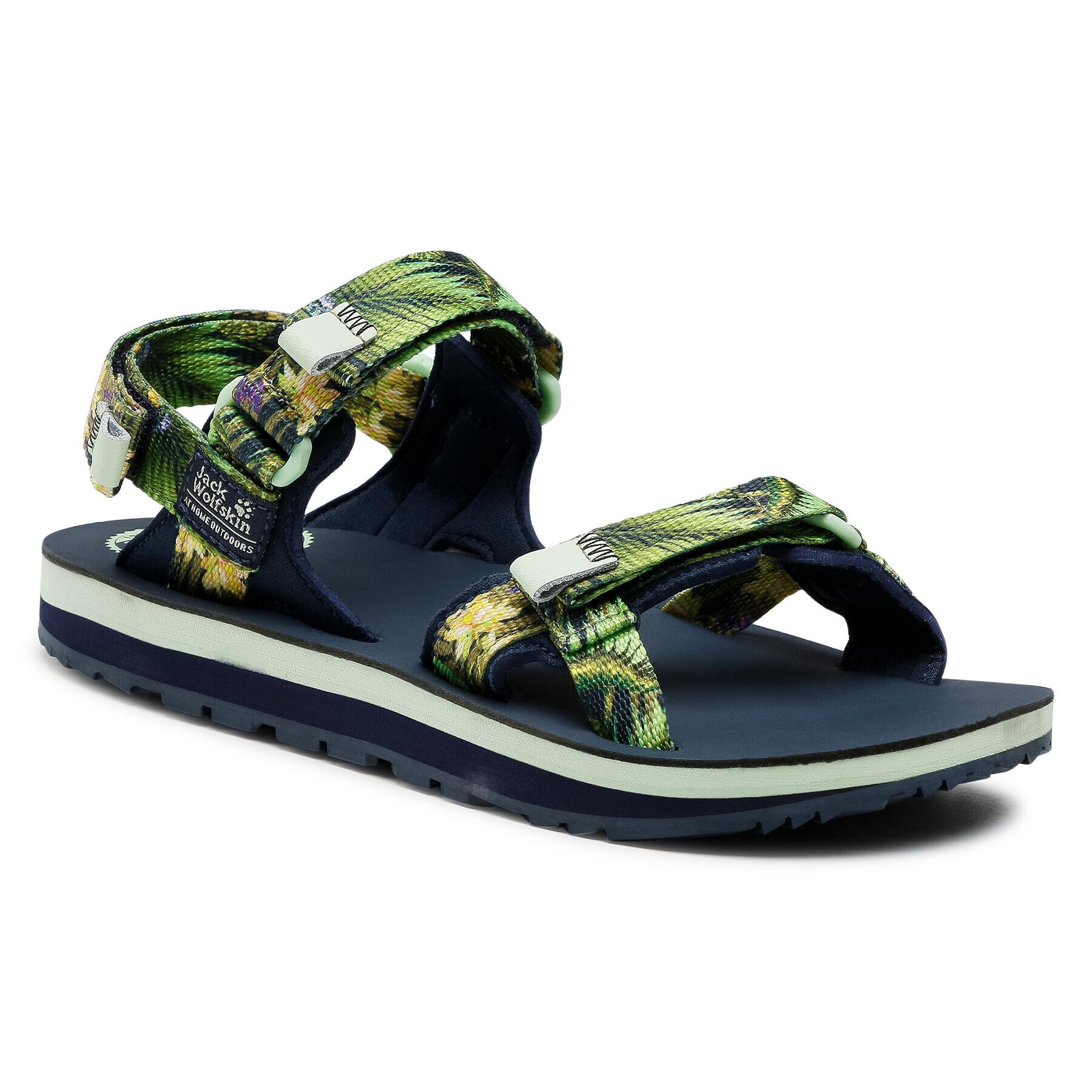 Jack Wolfskin Sandale Outfresh Deluxe Sandal W 4039451 Verde - Pled.ro