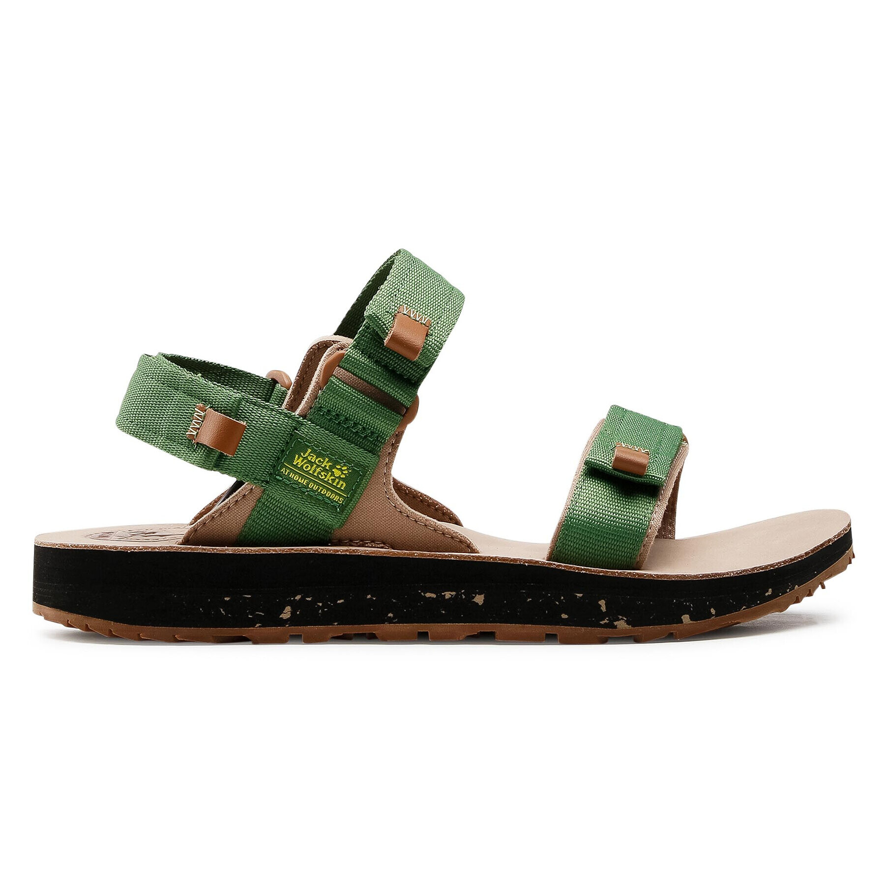 Jack Wolfskin Sandale Outfreshy Deluxe Sandal M 4039431 Verde - Pled.ro