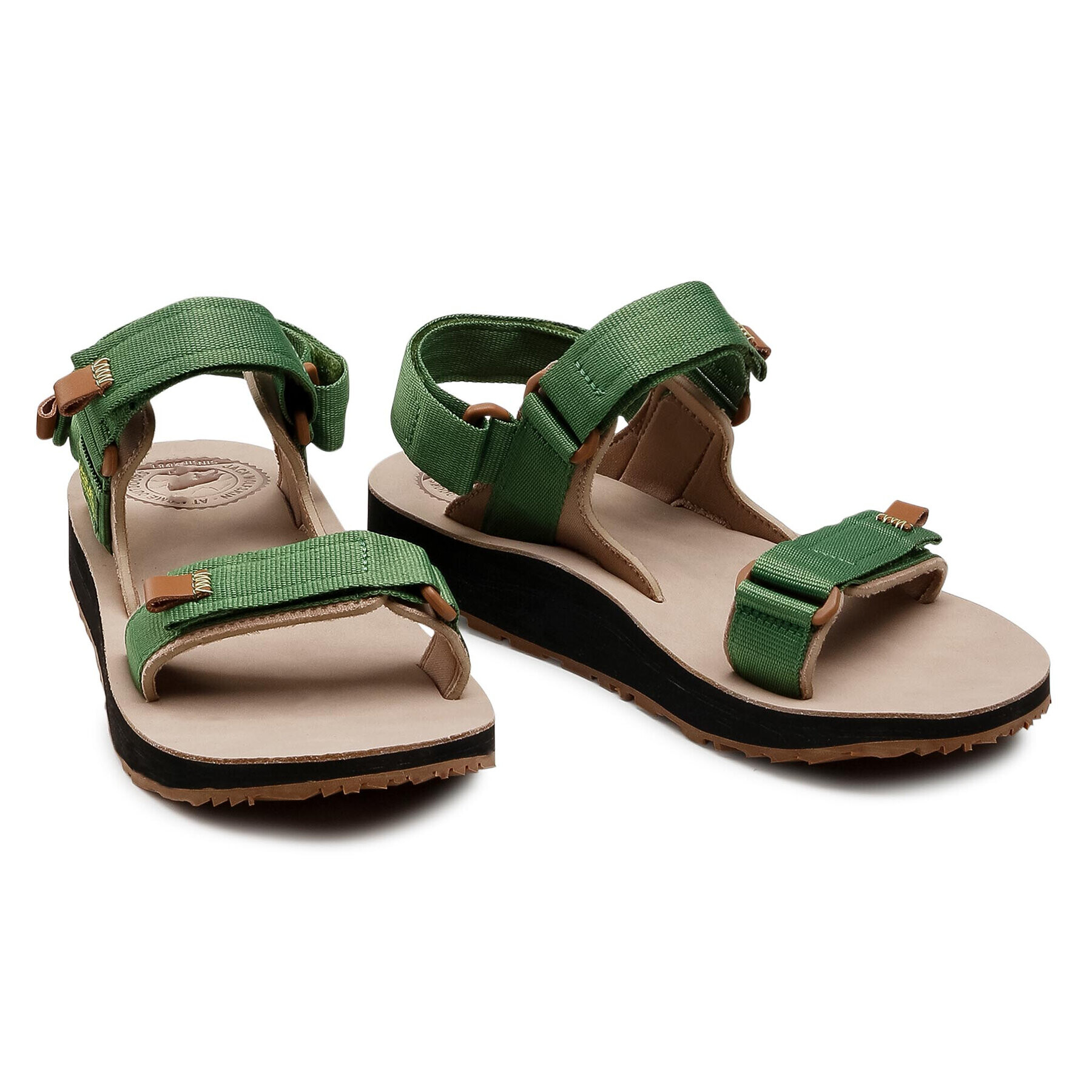 Jack Wolfskin Sandale Outfreshy Deluxe Sandal M 4039431 Verde - Pled.ro