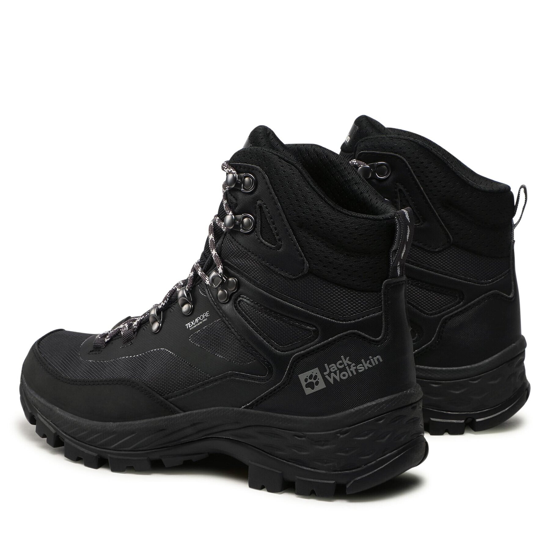 Jack Wolfskin Trekkings Rebellion Guide Texapore Mid M 4053791 Negru - Pled.ro