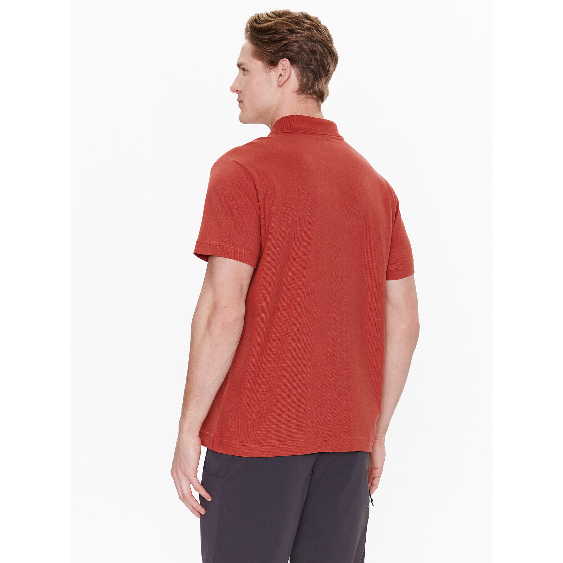 Jack Wolfskin Tricou polo Essential 1809301 Roșu Regular Fit - Pled.ro