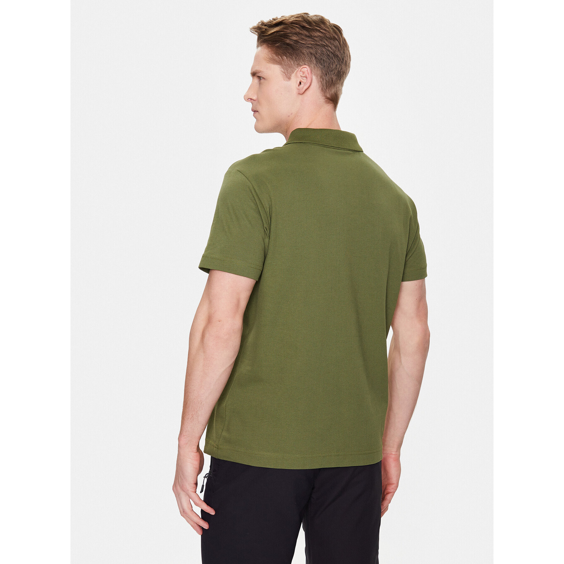 Jack Wolfskin Tricou polo Essential 1809301 Verde Regular Fit - Pled.ro