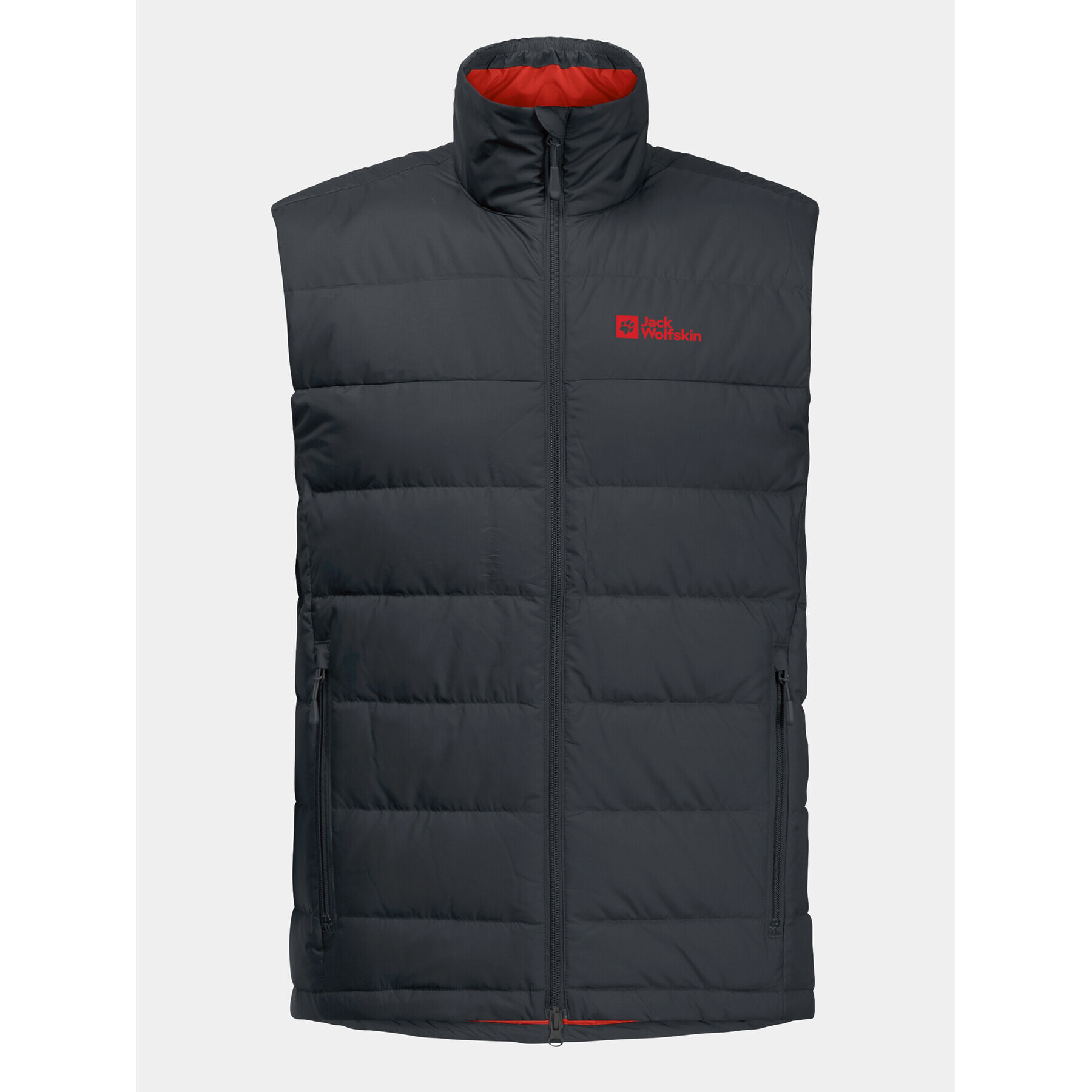 Jack Wolfskin Vestă Ather Down Vest 1207691 Negru Regular Fit - Pled.ro