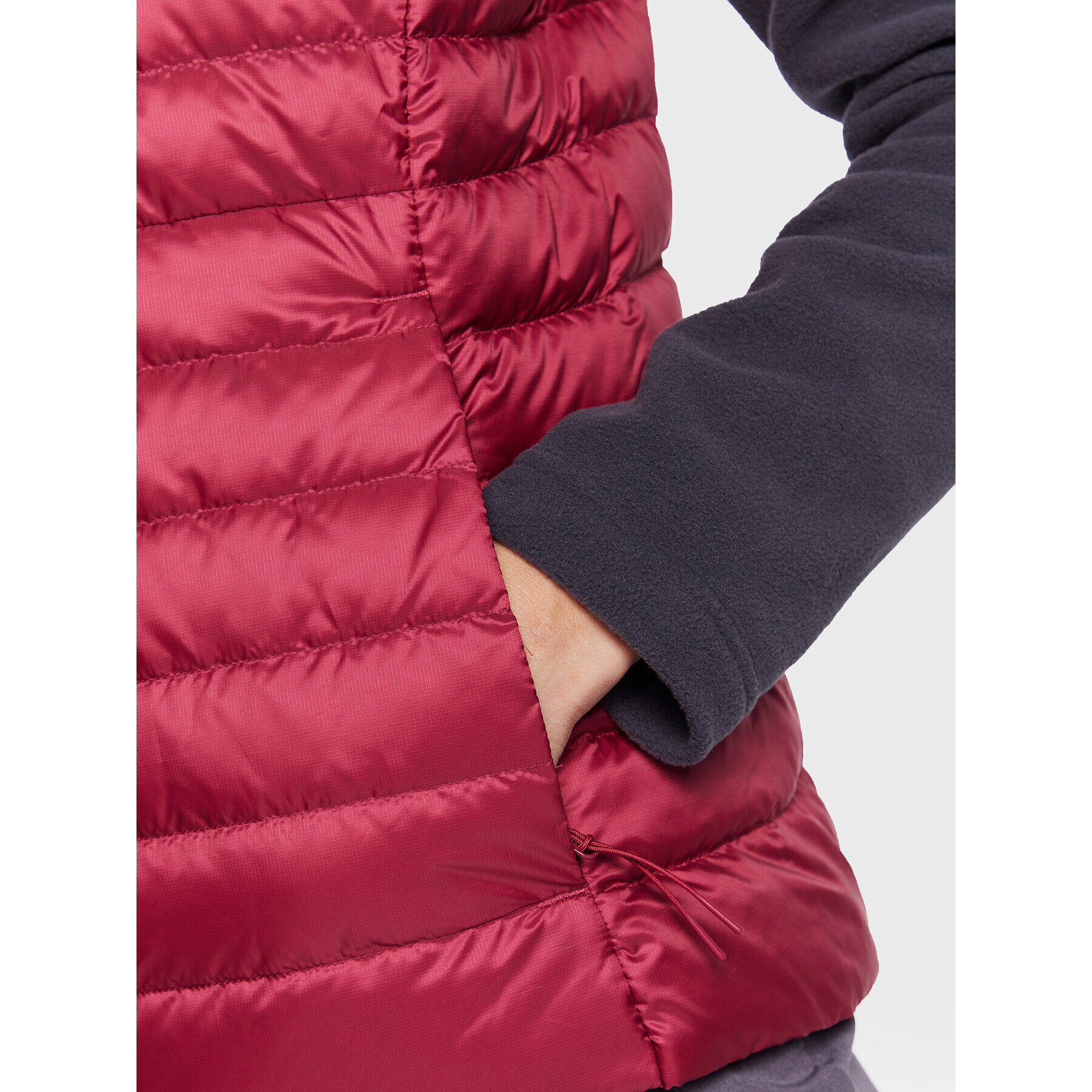 Jack Wolfskin Vestă Pack & Go 1207031 Vișiniu Regular Fit - Pled.ro