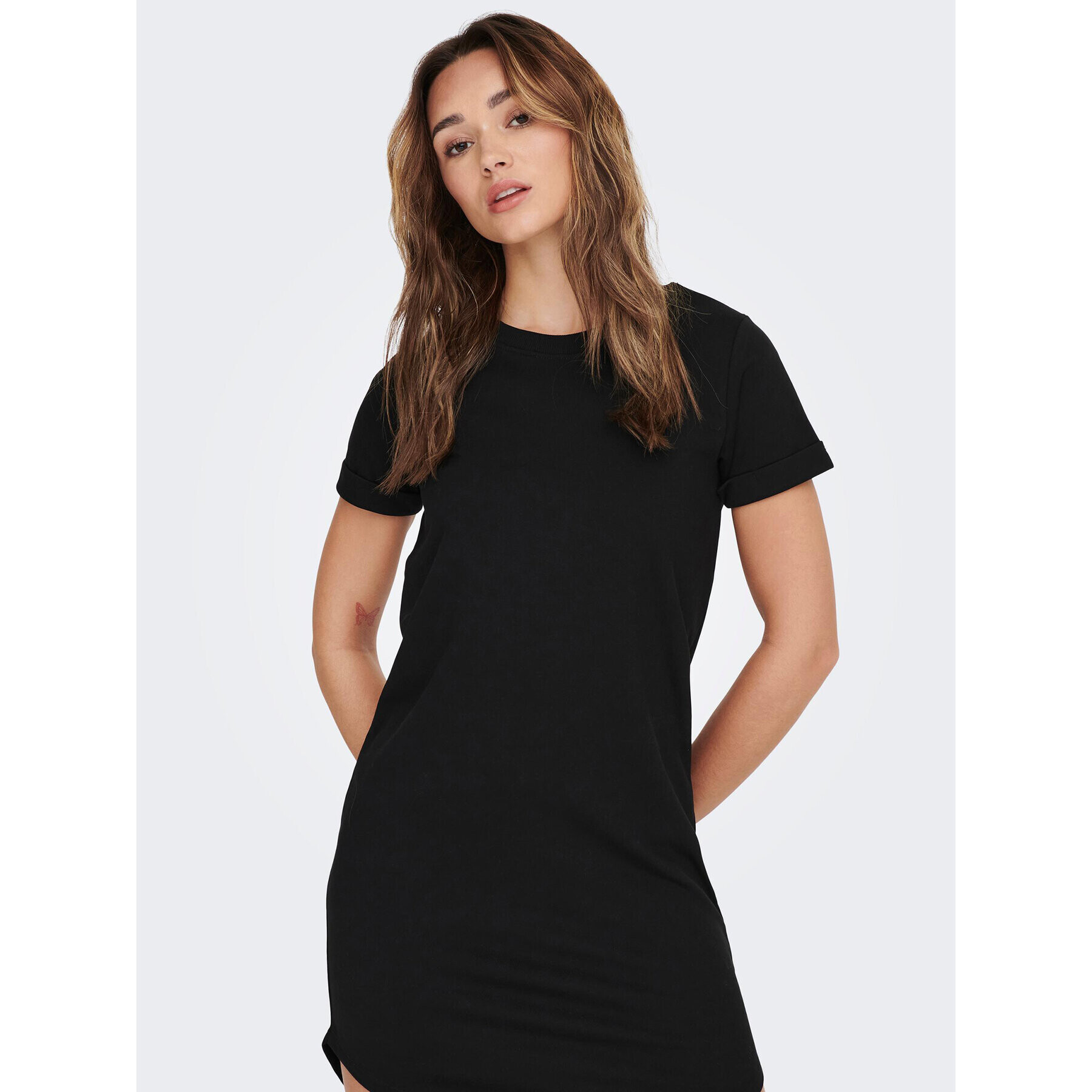 JDY Rochie 15174793 Negru Regular Fit - Pled.ro