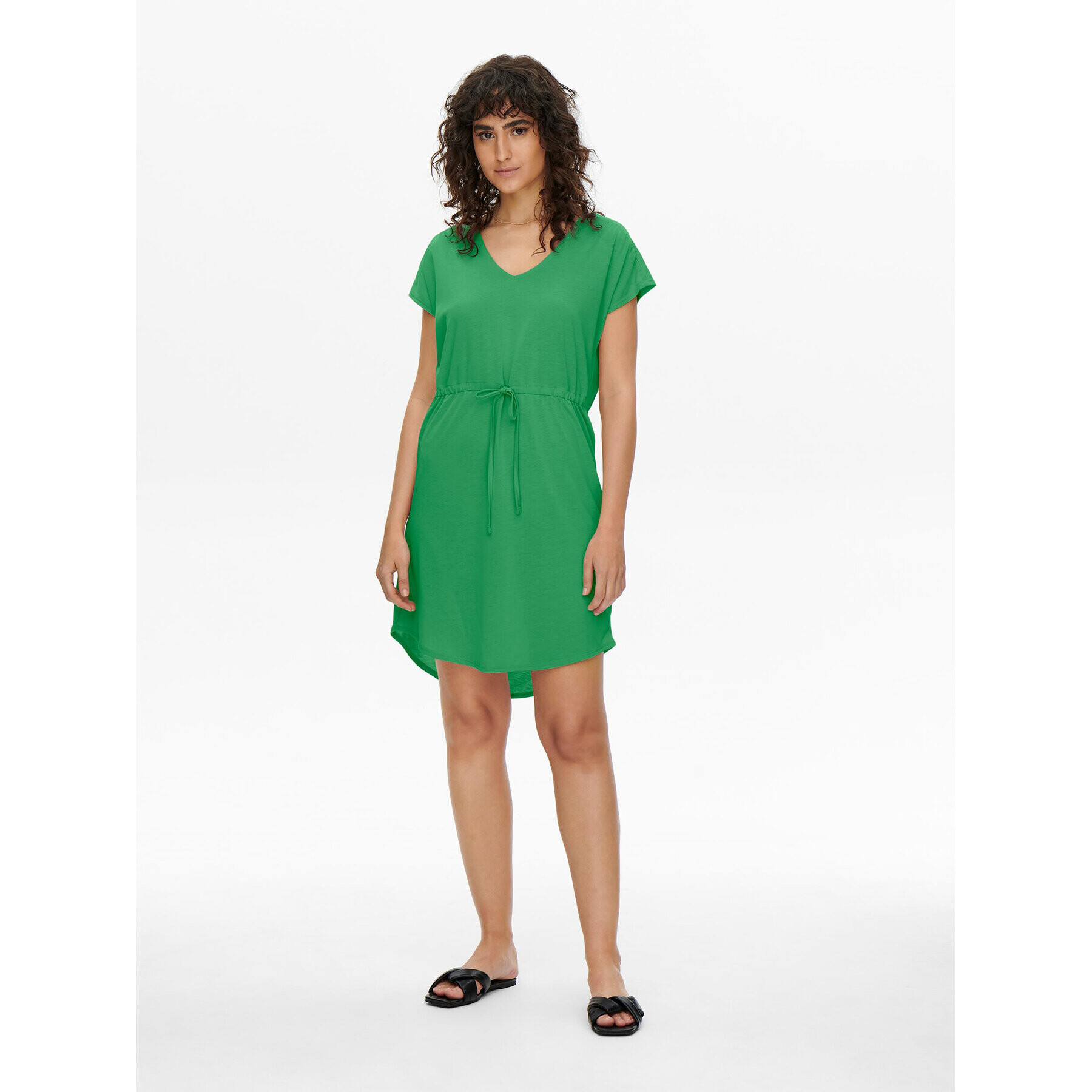 JDY Rochie 15257679 Verde Regular Fit - Pled.ro