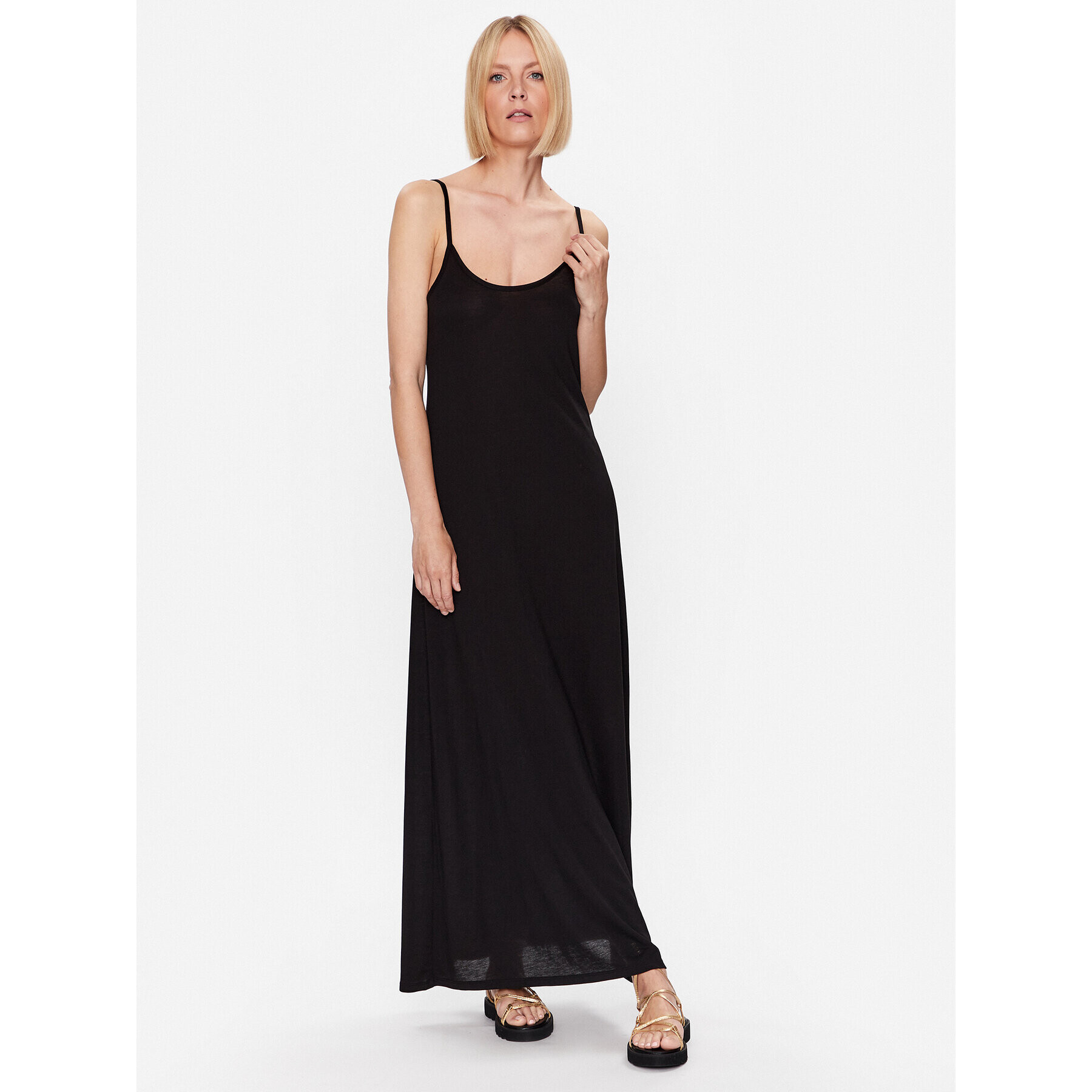 JDY Rochie 15296616 Negru Loose Fit - Pled.ro