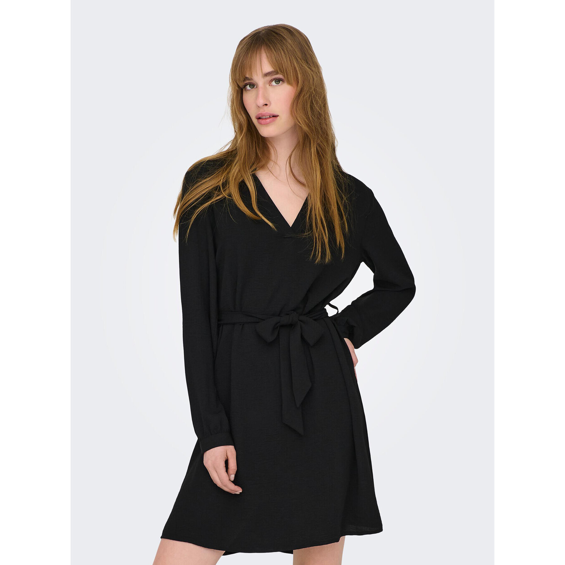 JDY Rochie de zi 15300554 Negru Regular Fit - Pled.ro