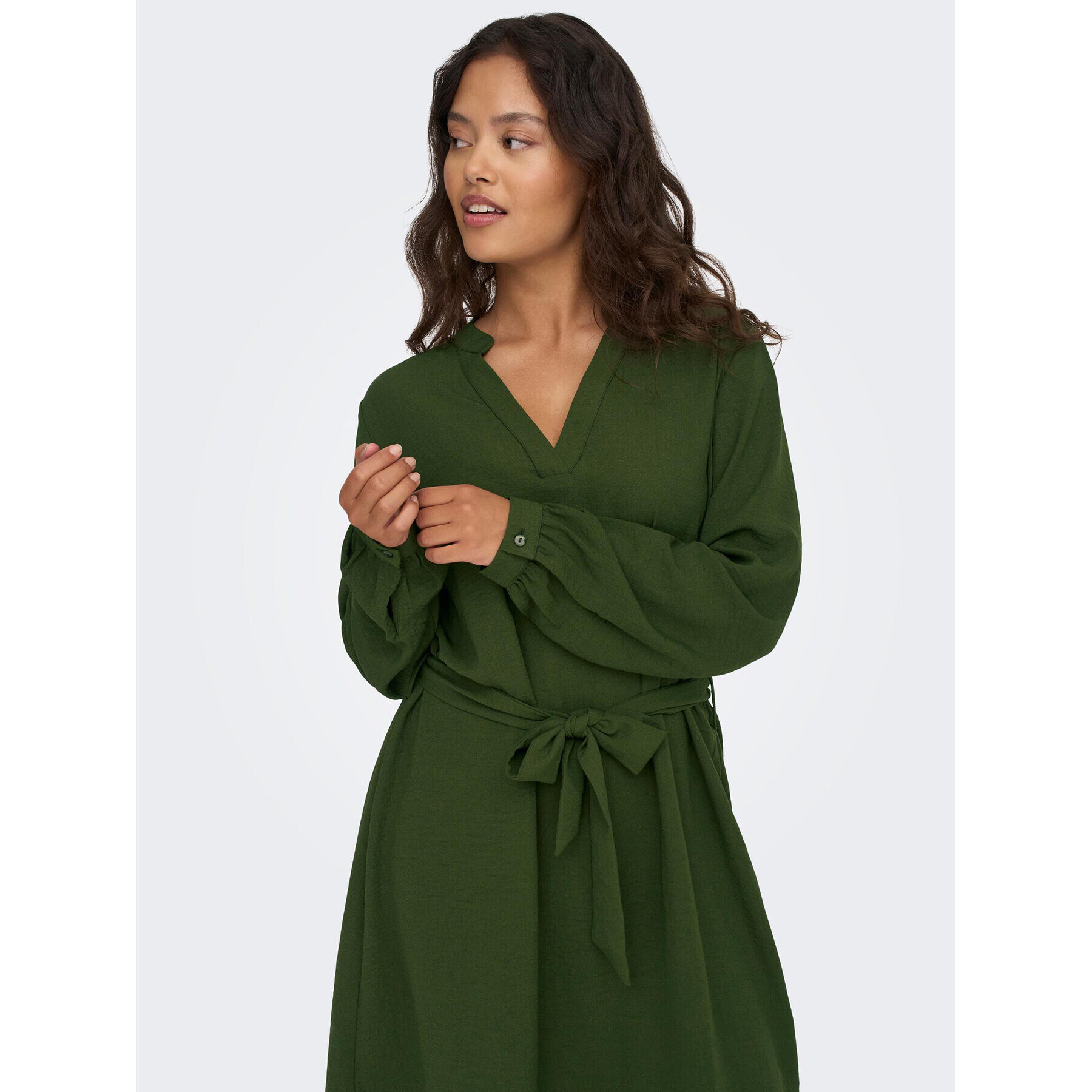 JDY Rochie de zi 15300554 Verde Regular Fit - Pled.ro