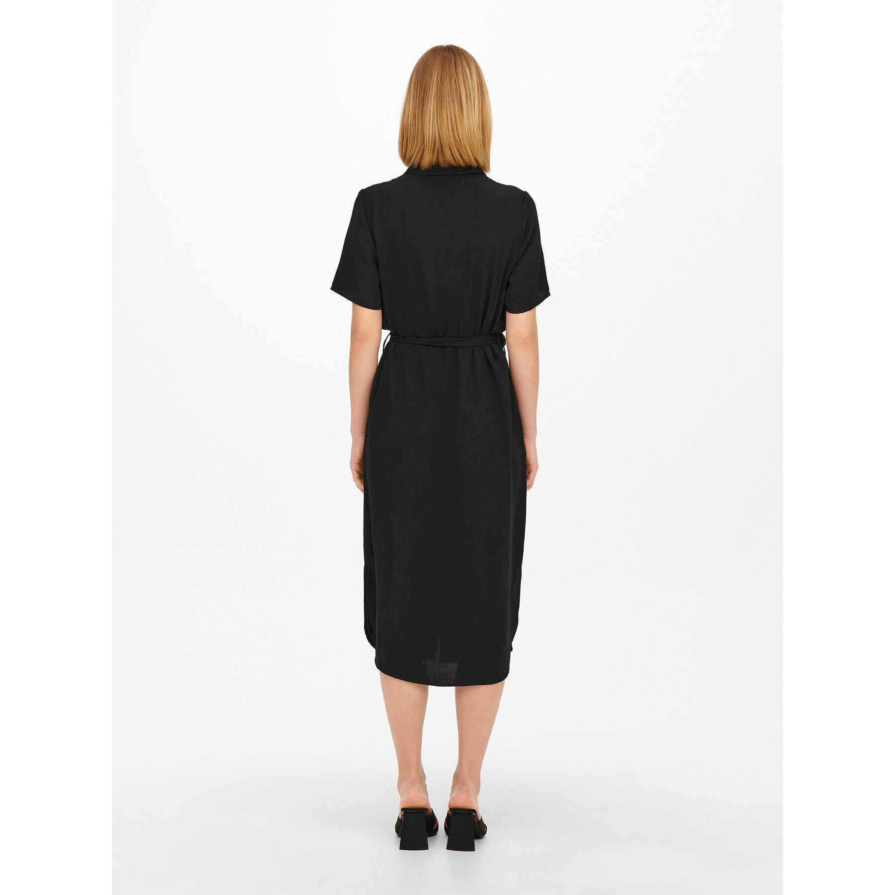 JDY Rochie tip cămașă 15261870 Negru Regular Fit - Pled.ro