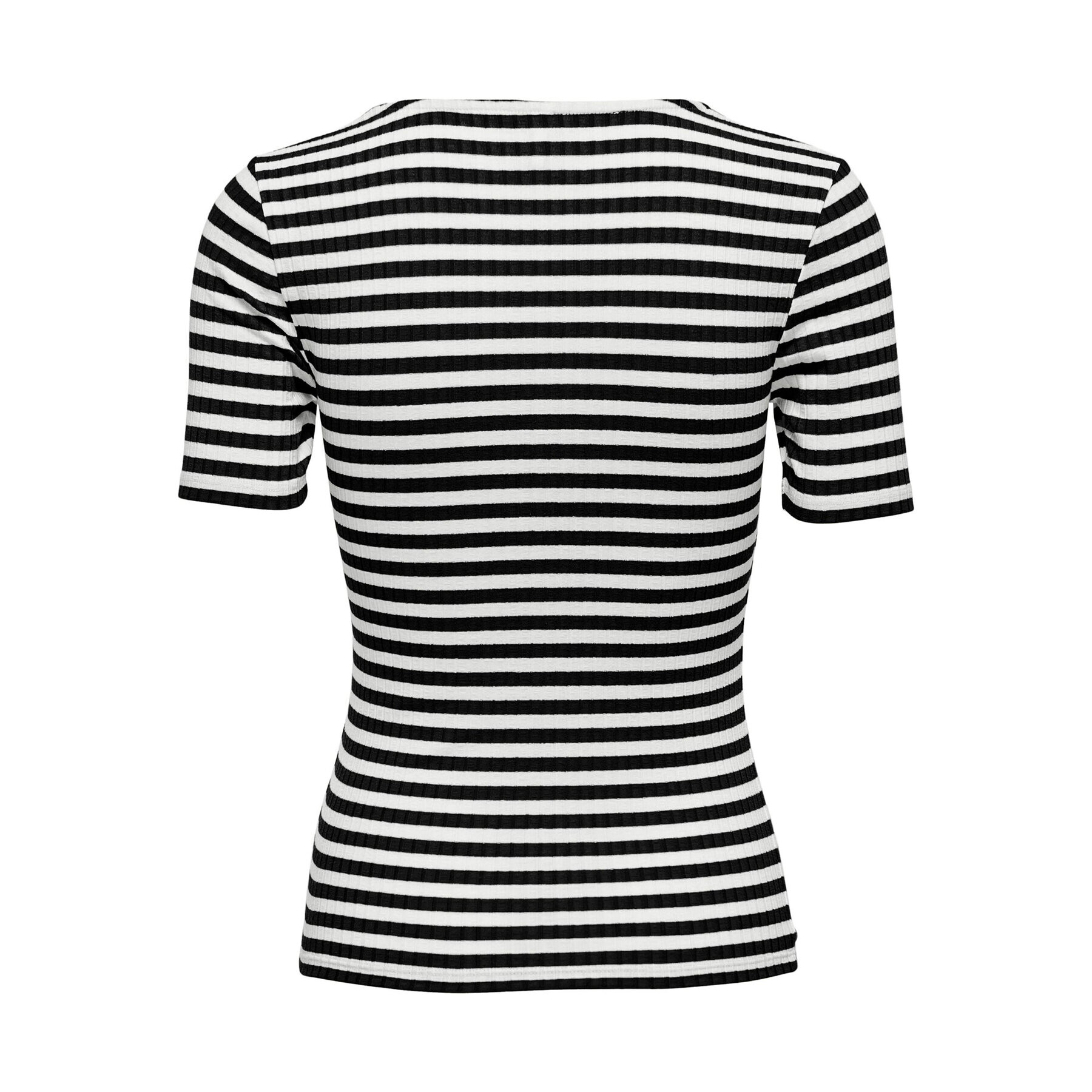 JDY Tricou 15253481 Alb Stretch Fit - Pled.ro