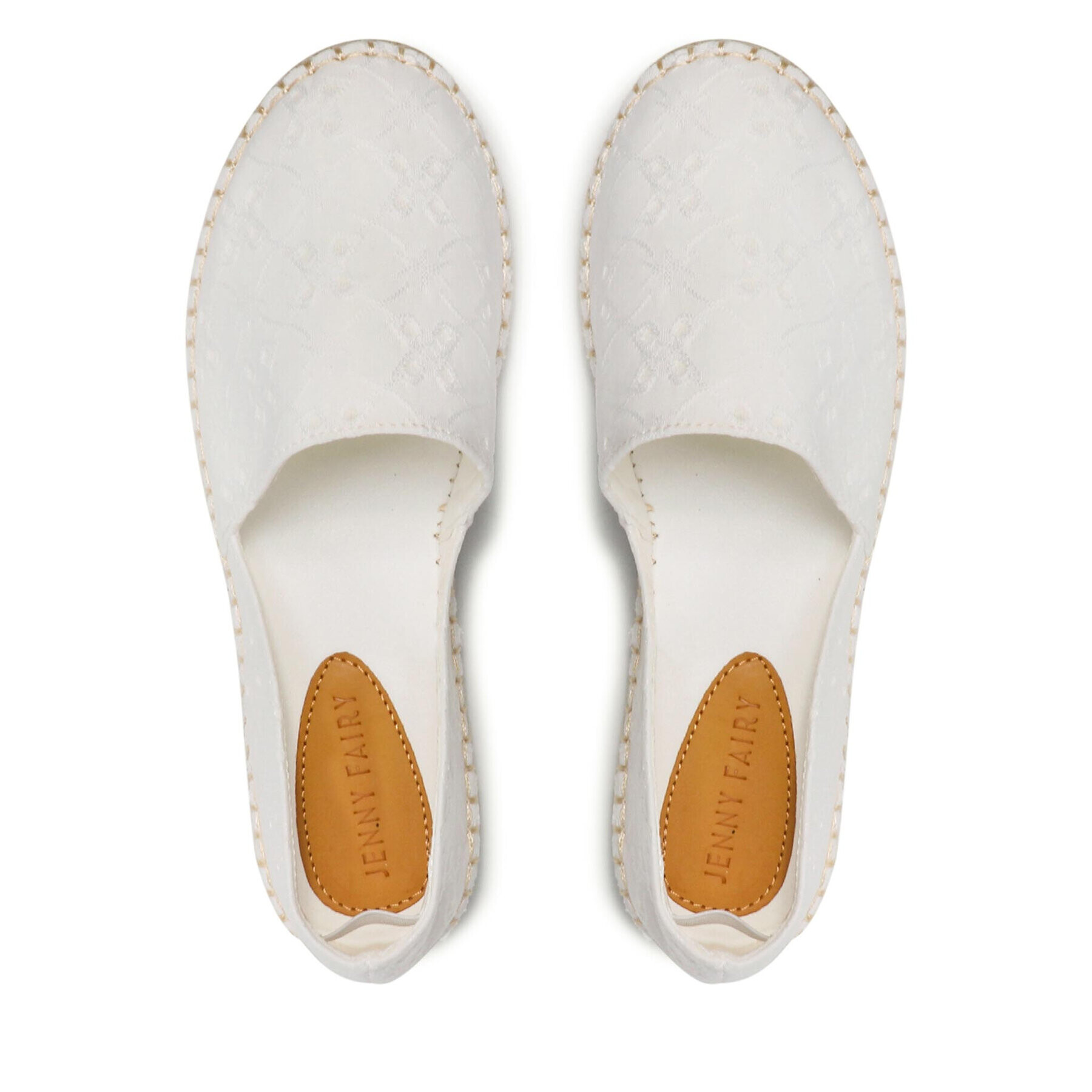 Jenny Fairy Espadrile WS140703-01 Alb - Pled.ro