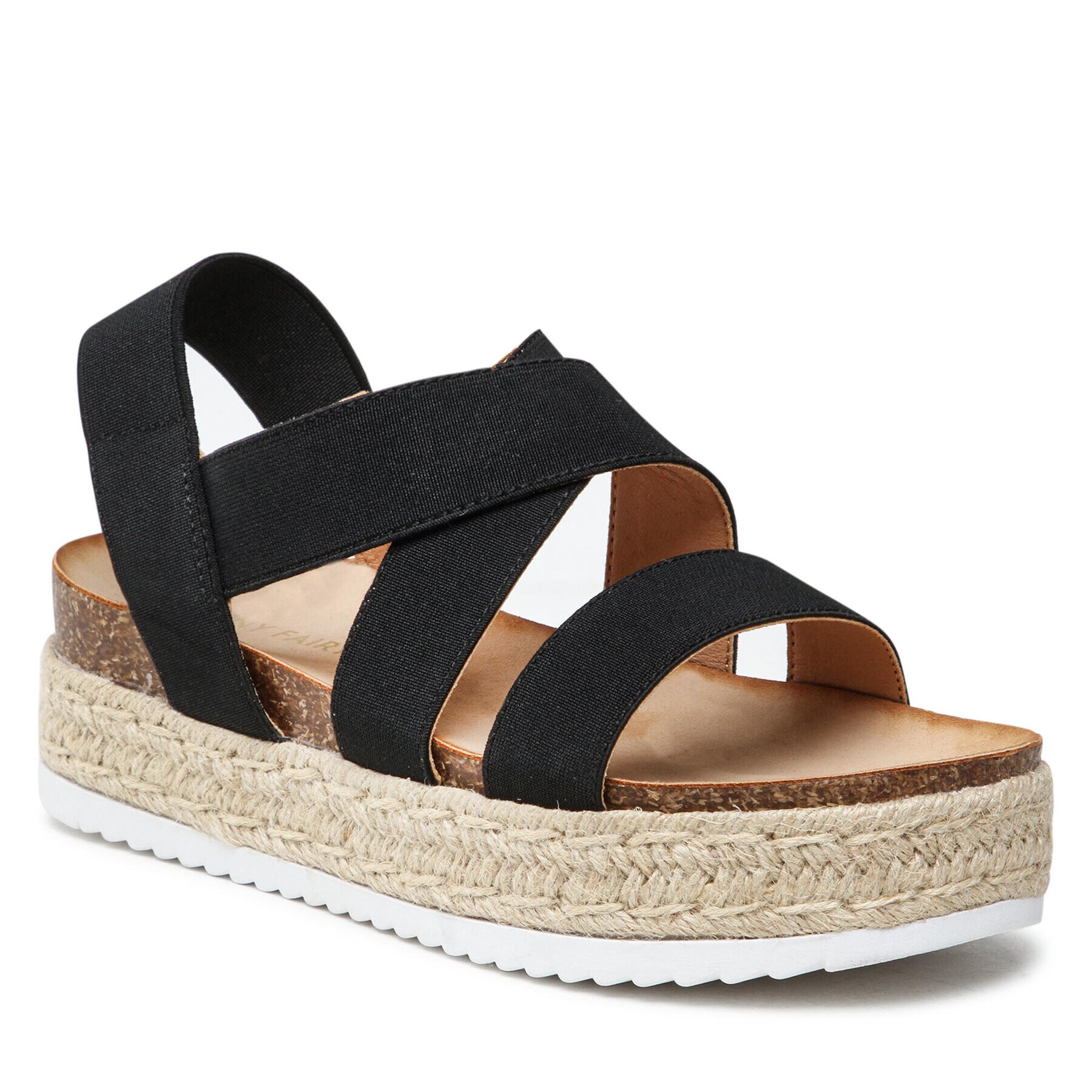 Jenny Fairy Espadrile WS17059-07 Negru - Pled.ro