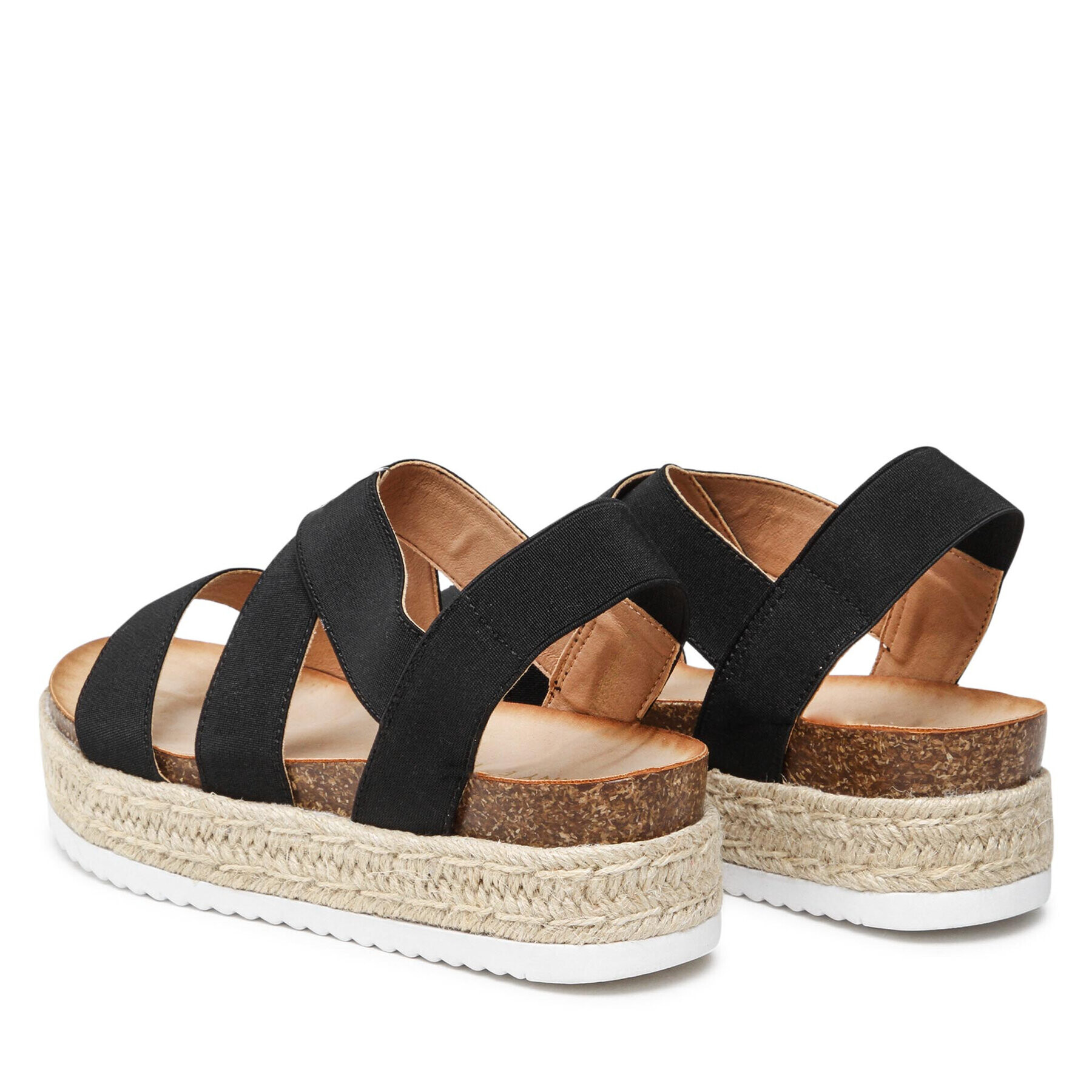 Jenny Fairy Espadrile WS17059-07 Negru - Pled.ro