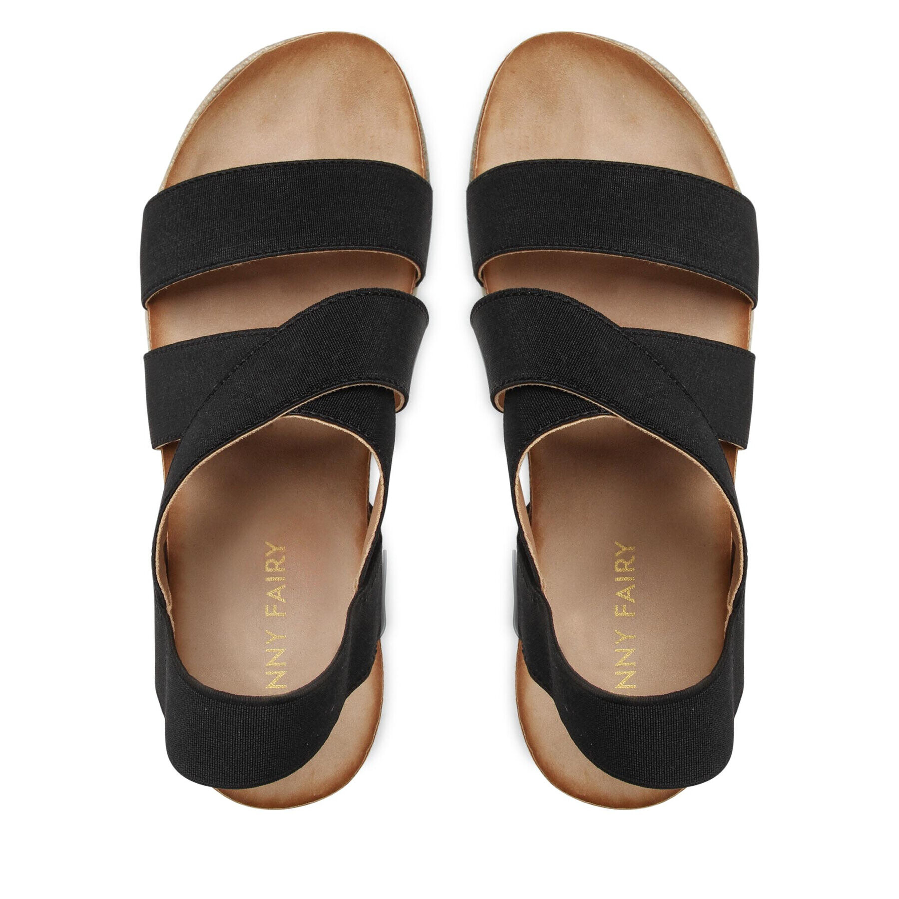 Jenny Fairy Espadrile WS17059-07 Negru - Pled.ro