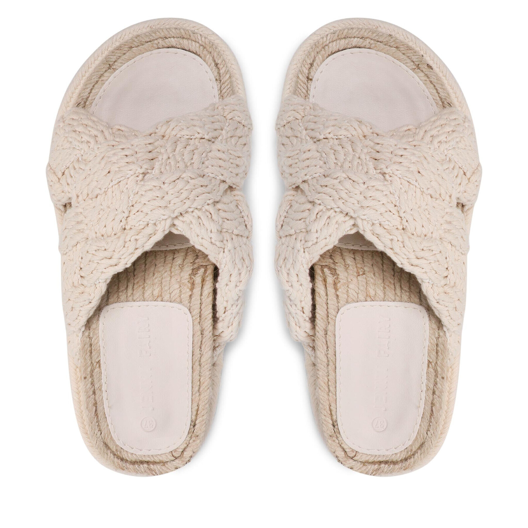 Jenny Fairy Espadrile WS21168-01 Bej - Pled.ro