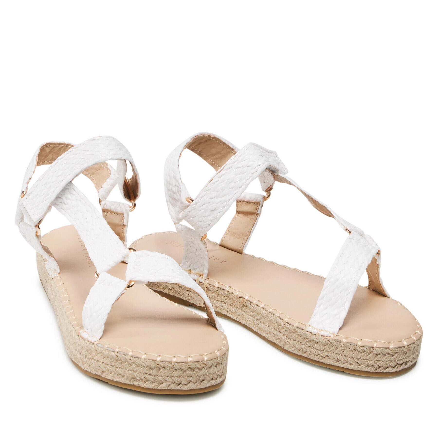 Jenny Fairy Espadrile WS290701-01 Alb - Pled.ro