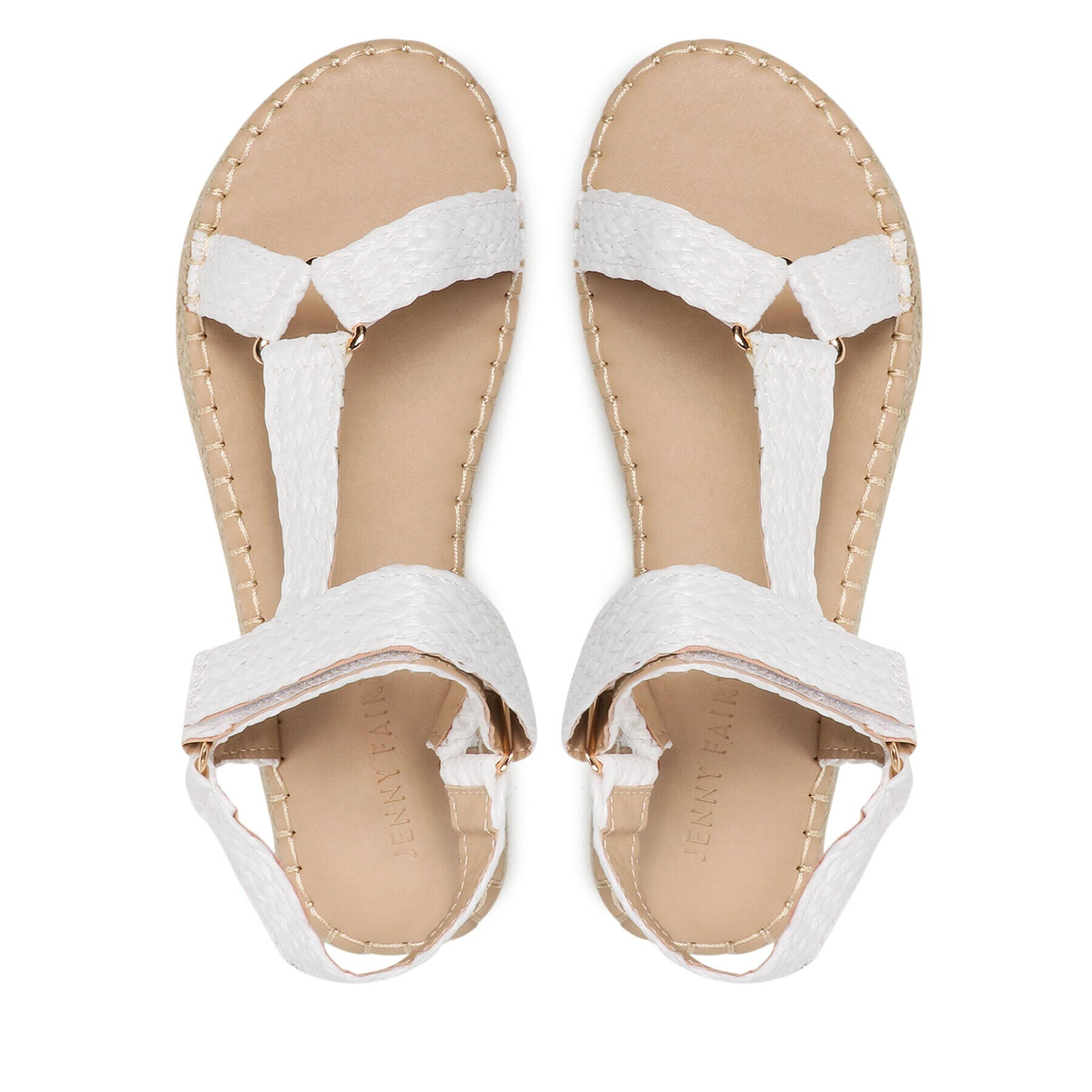 Jenny Fairy Espadrile WS290701-01 Alb - Pled.ro