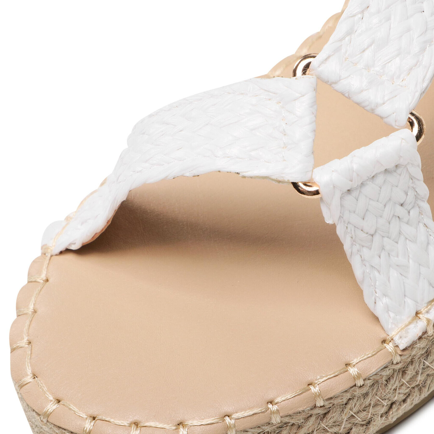 Jenny Fairy Espadrile WS290701-01 Alb - Pled.ro