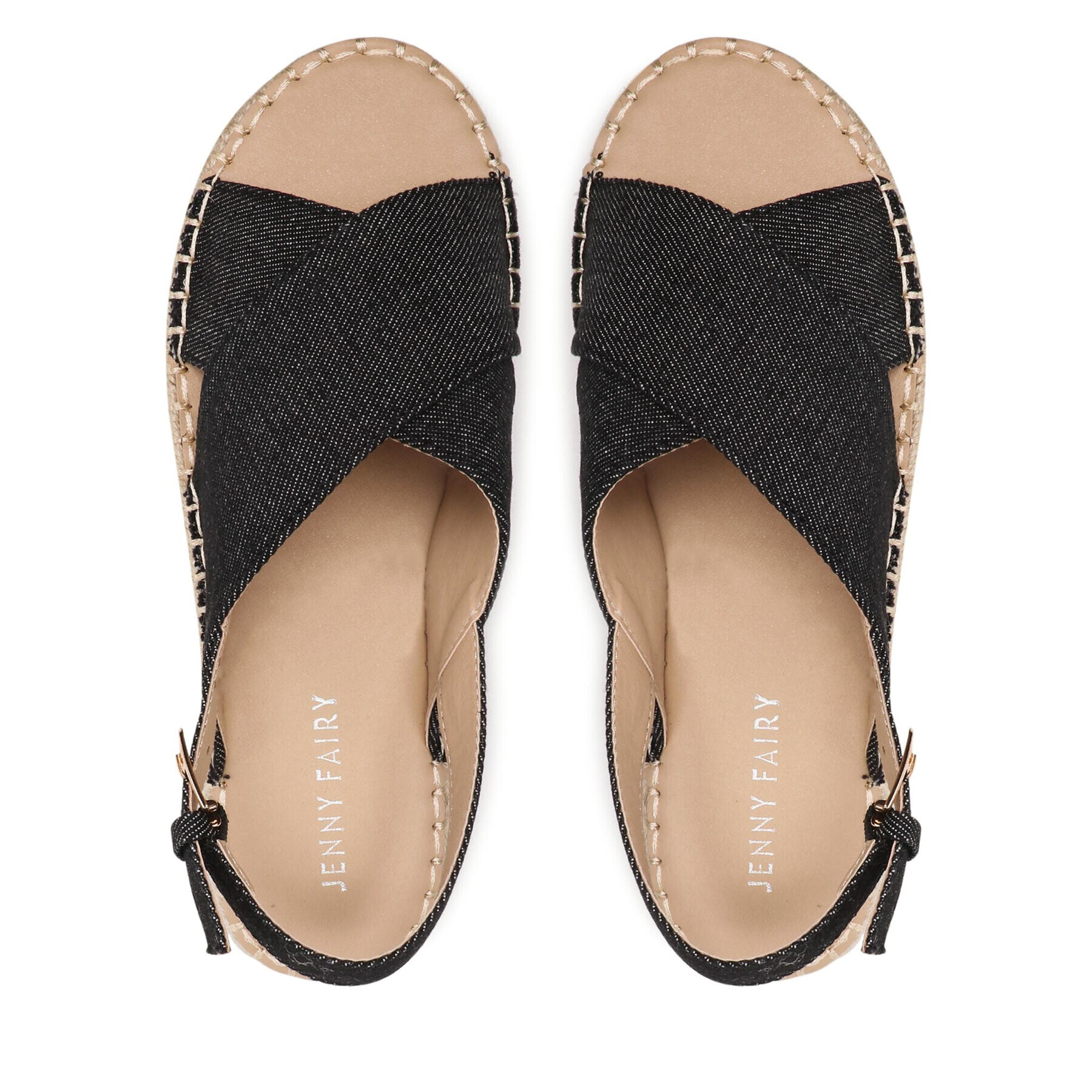 Jenny Fairy Espadrile WSS990-201 Negru - Pled.ro