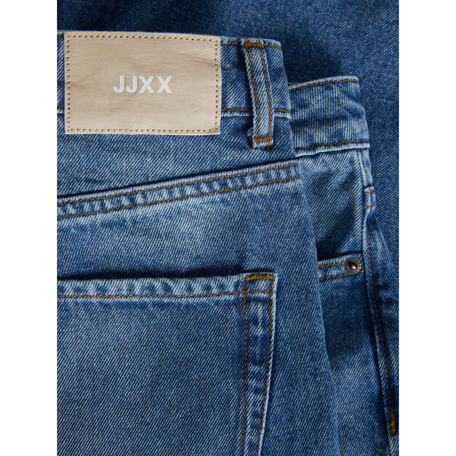 JJXX Pantaloni scurți de blugi 12224791 Albastru Straight Fit - Pled.ro