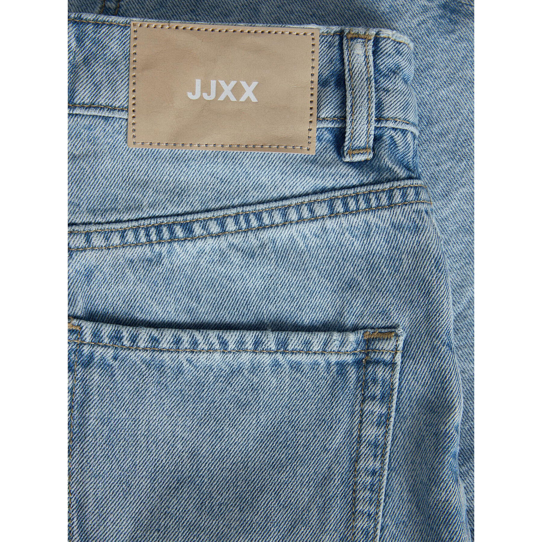 JJXX Pantaloni scurți de blugi 12227837 Albastru Straight Fit - Pled.ro