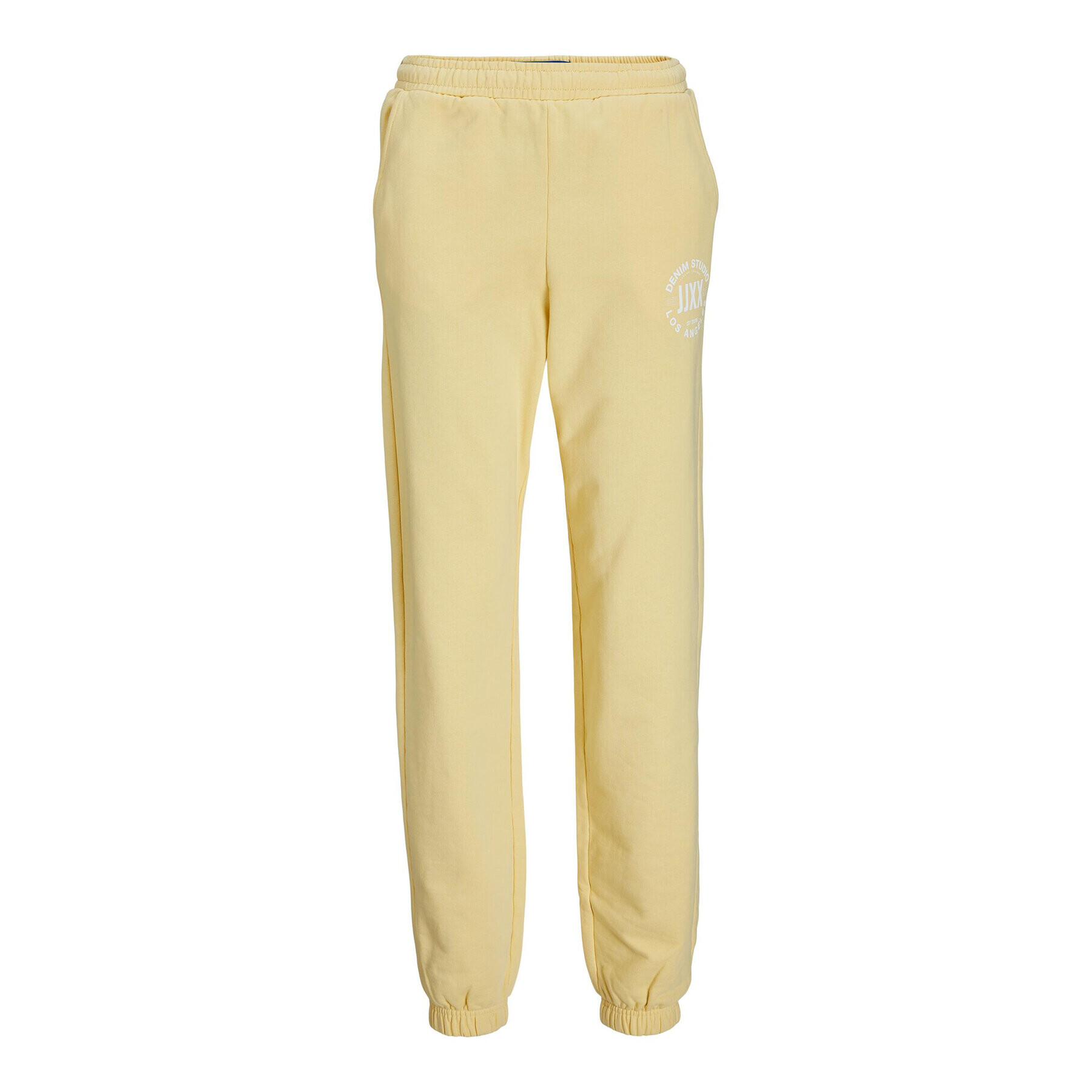 JJXX Pantaloni trening Bianca 12214571 Galben Loose Fit - Pled.ro