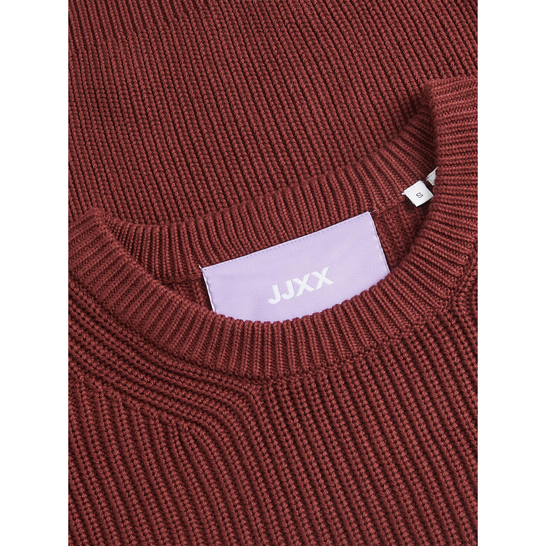 JJXX Pulover Mila 12200267 Vișiniu Regular Fit - Pled.ro