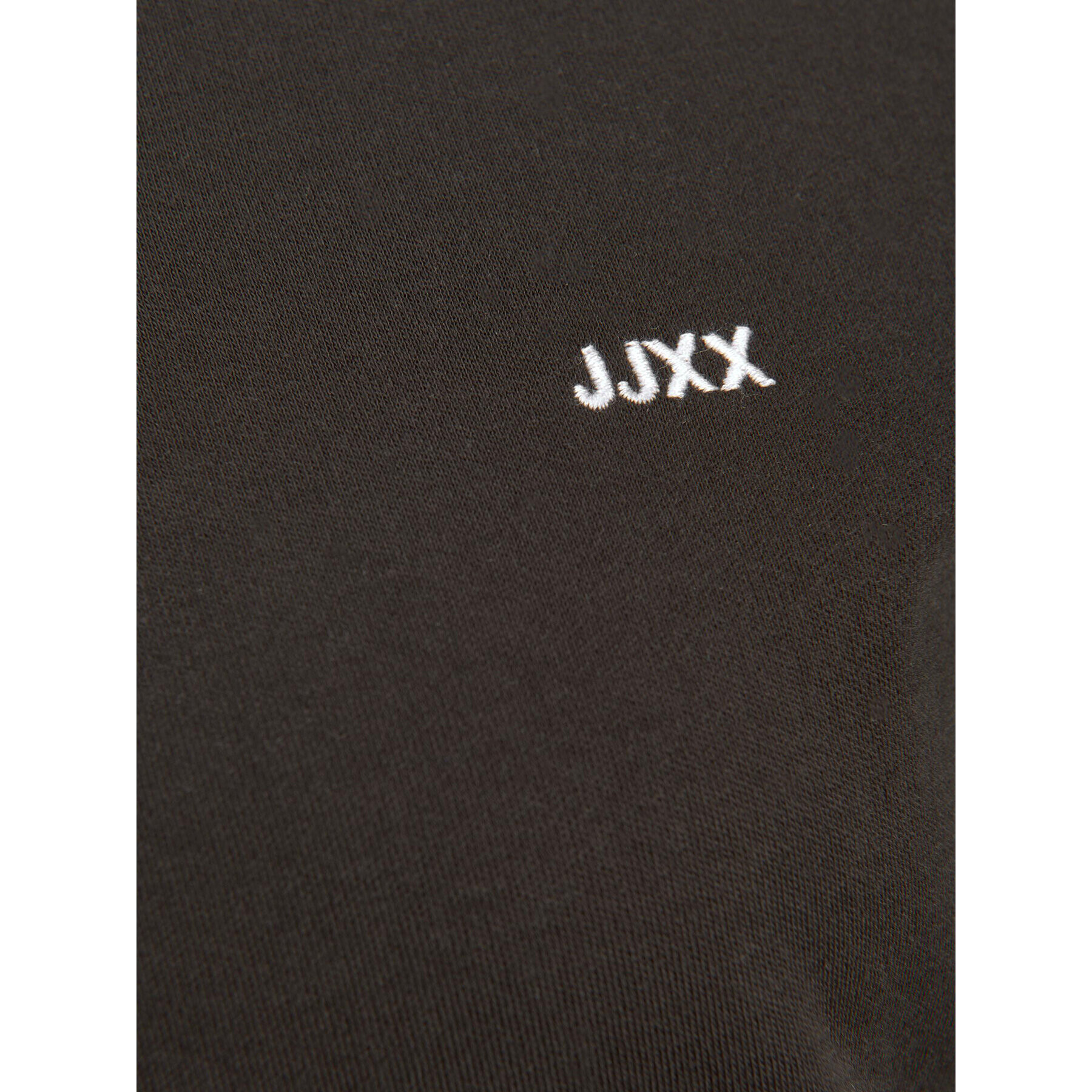 JJXX Tricou 12200374 Negru Slim Fit - Pled.ro