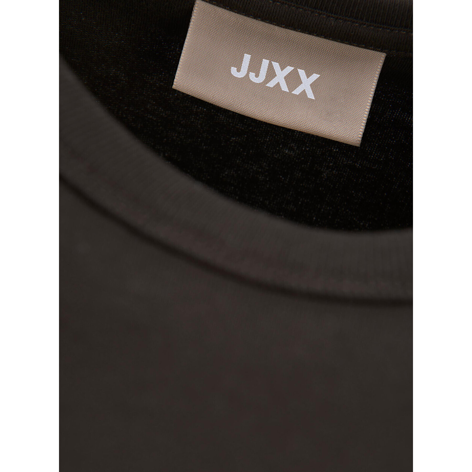 JJXX Tricou 12200374 Negru Slim Fit - Pled.ro