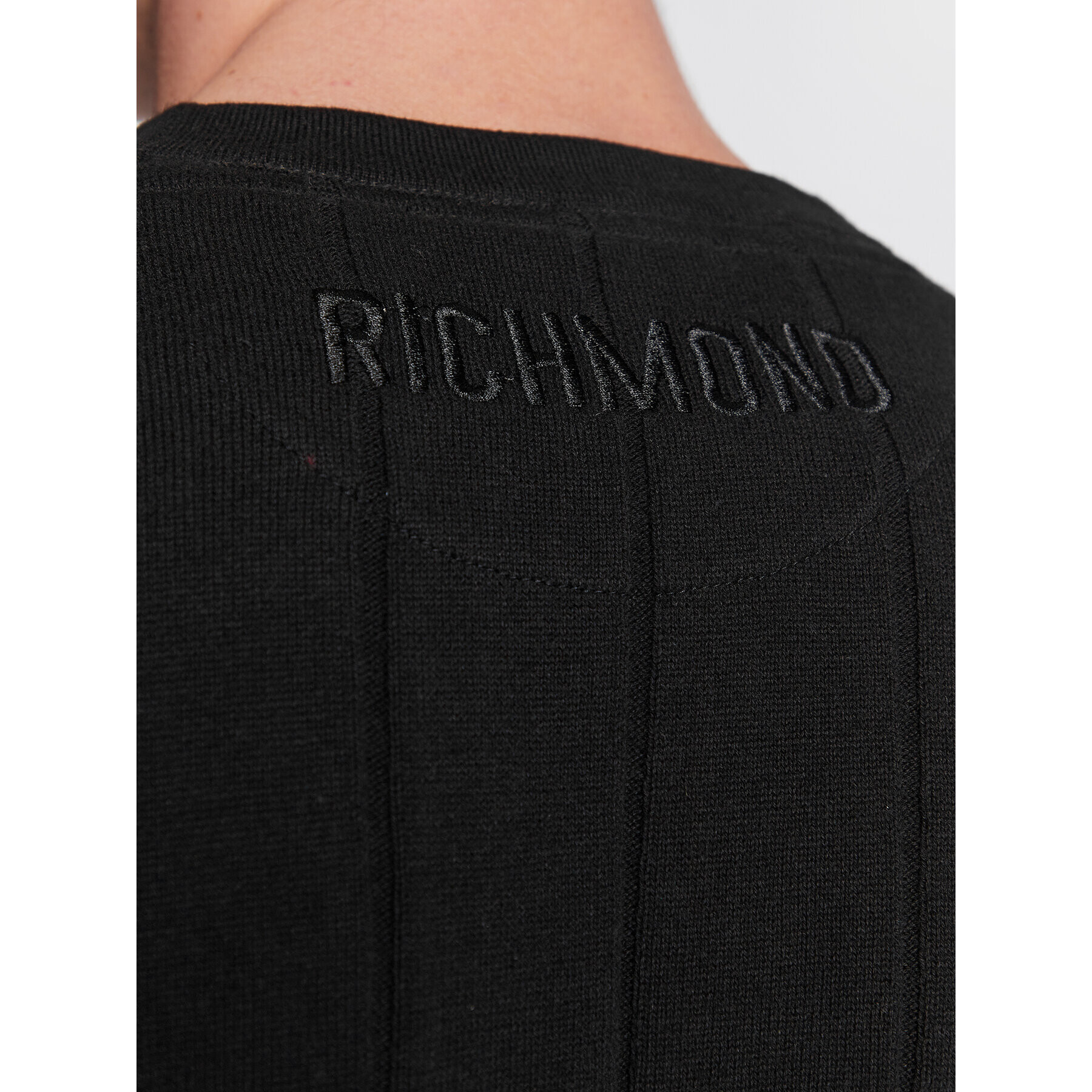 John Richmond Cardigan UMP23113CD Negru Regular Fit - Pled.ro